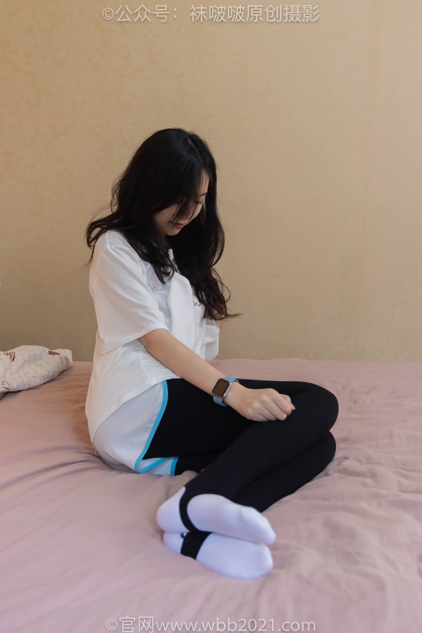 图片[65]-[BoBoSocks袜啵啵]NO.516 小甜豆-板鞋、厚黑色踩脚裤袜、白棉袜[107P] – 速更版-美库