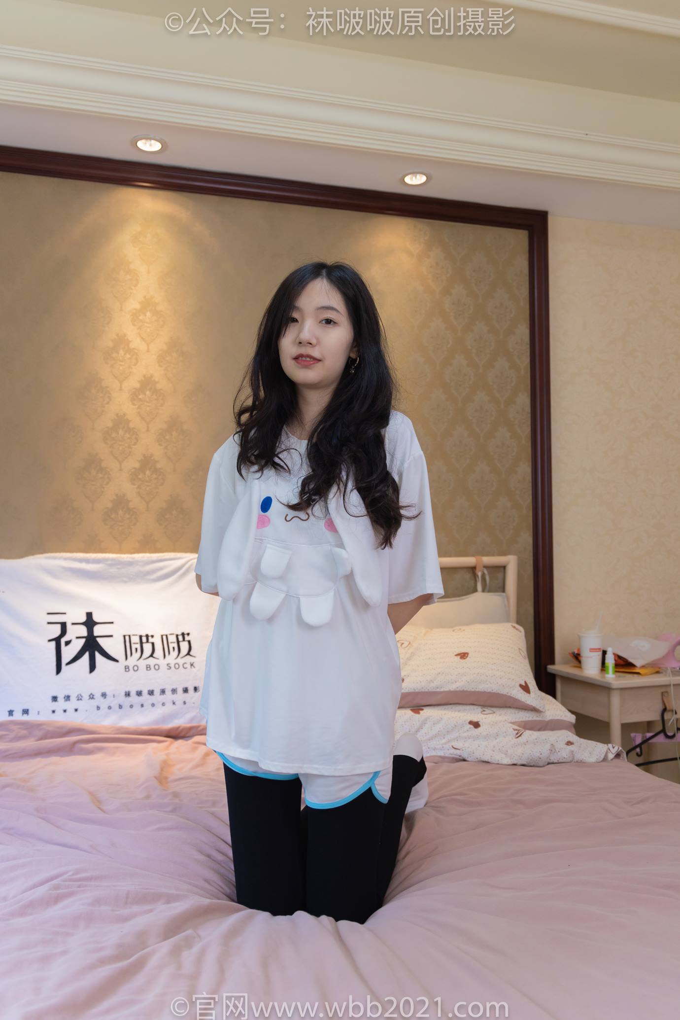 图片[68]-[BoBoSocks袜啵啵]NO.516 小甜豆-板鞋、厚黑色踩脚裤袜、白棉袜[107P] – 速更版-美库