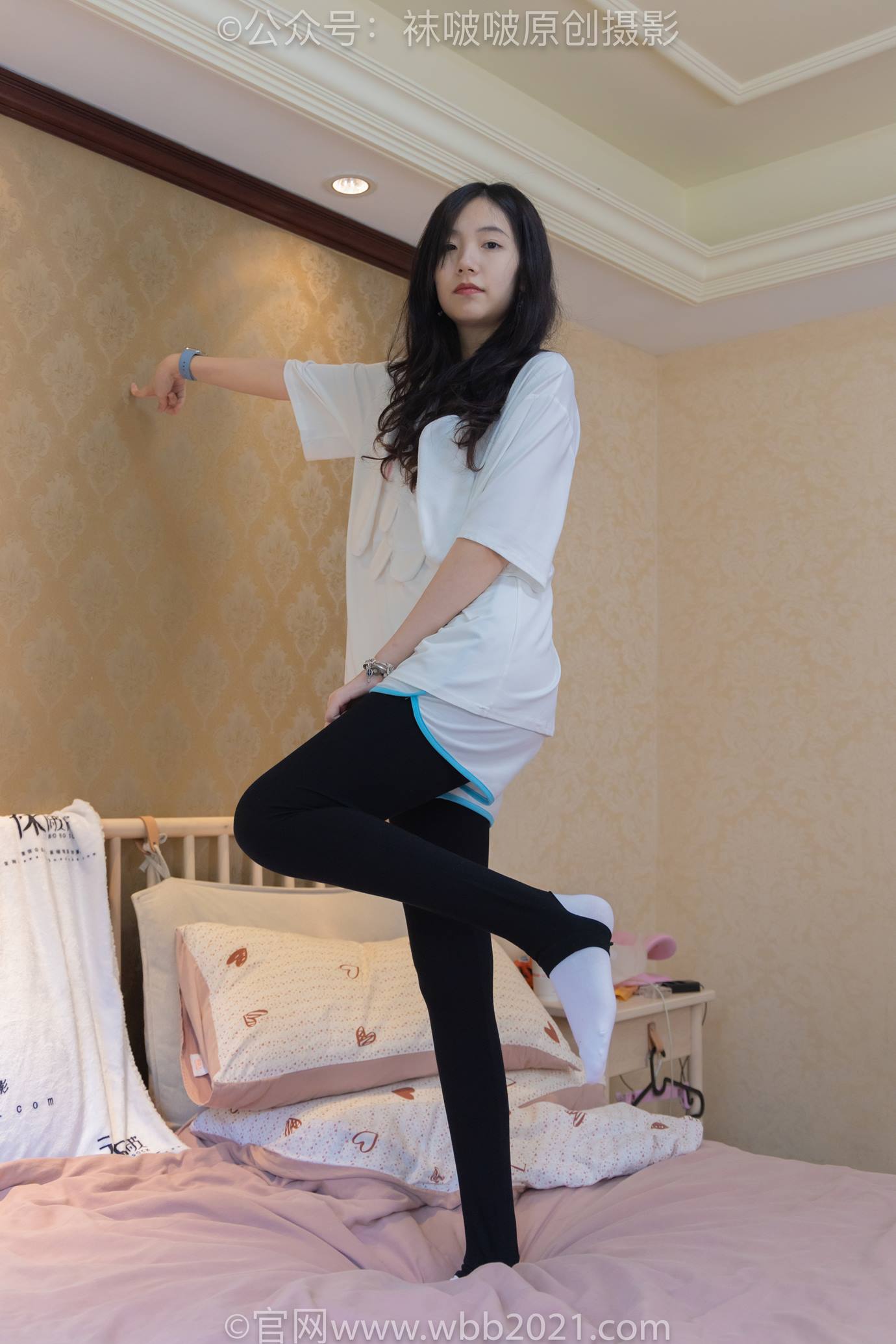 图片[73]-[BoBoSocks袜啵啵]NO.516 小甜豆-板鞋、厚黑色踩脚裤袜、白棉袜[107P] – 速更版-美库