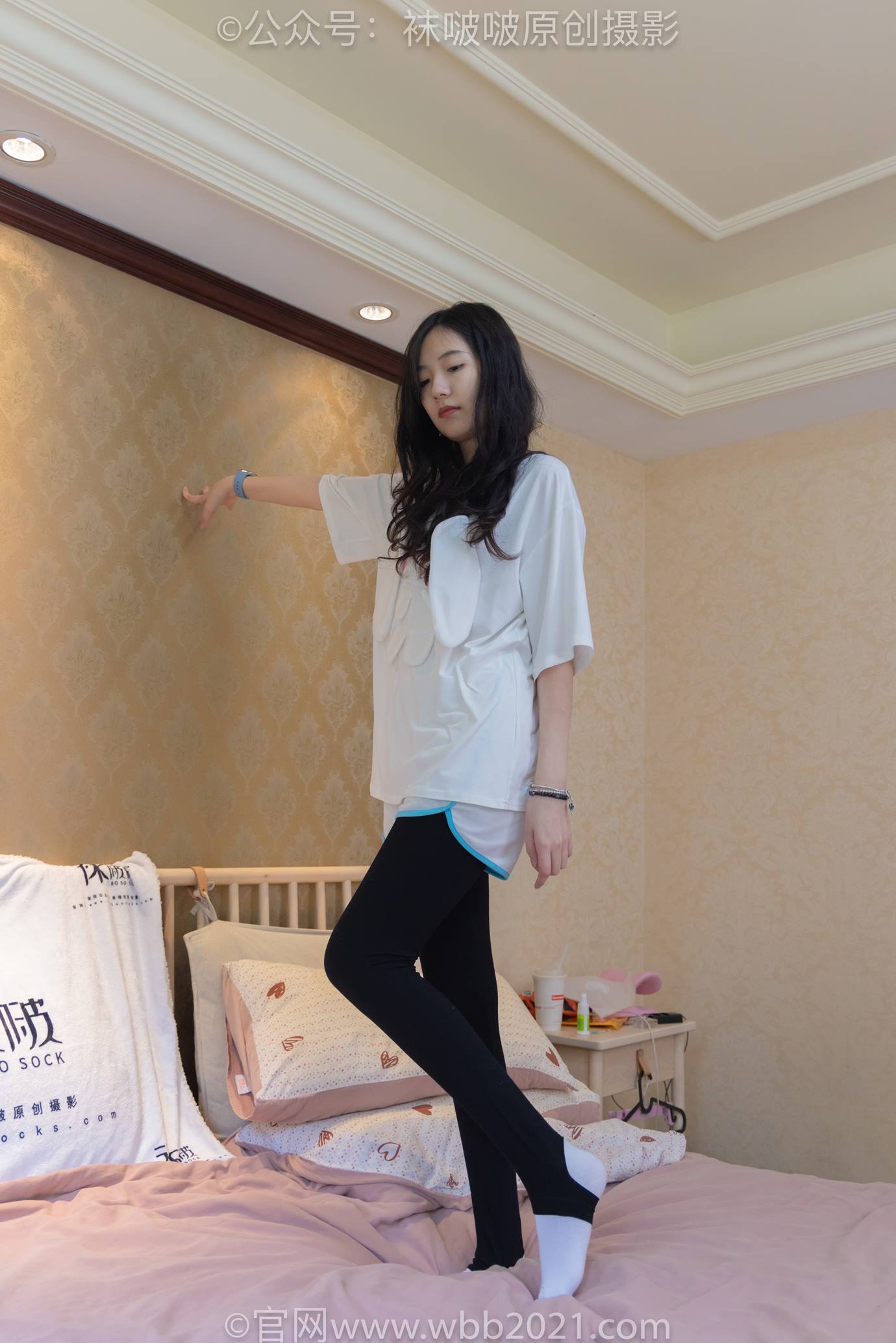 图片[74]-[BoBoSocks袜啵啵]NO.516 小甜豆-板鞋、厚黑色踩脚裤袜、白棉袜[107P] – 速更版-美库