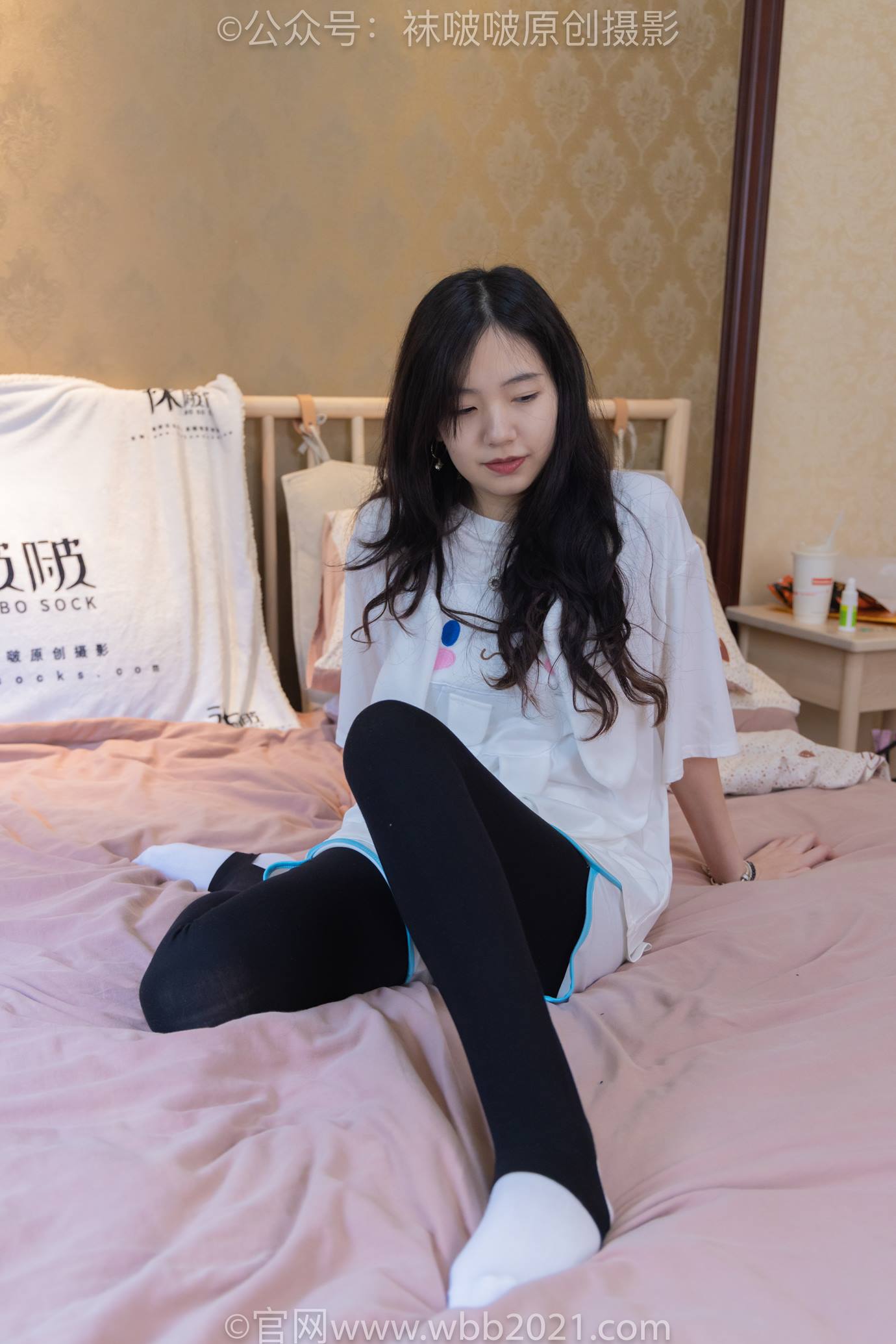 图片[84]-[BoBoSocks袜啵啵]NO.516 小甜豆-板鞋、厚黑色踩脚裤袜、白棉袜[107P] – 速更版-美库