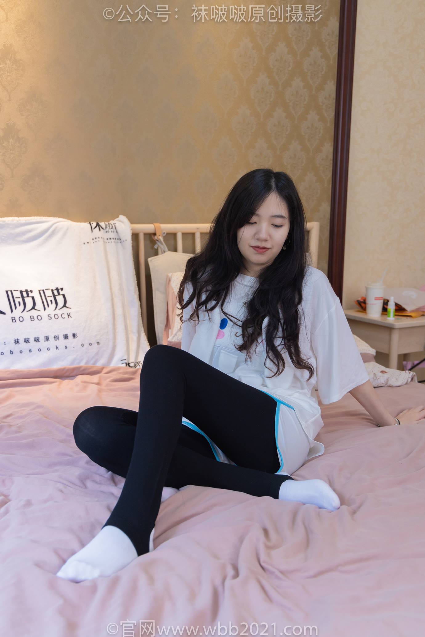 图片[85]-[BoBoSocks袜啵啵]NO.516 小甜豆-板鞋、厚黑色踩脚裤袜、白棉袜[107P] – 速更版-美库