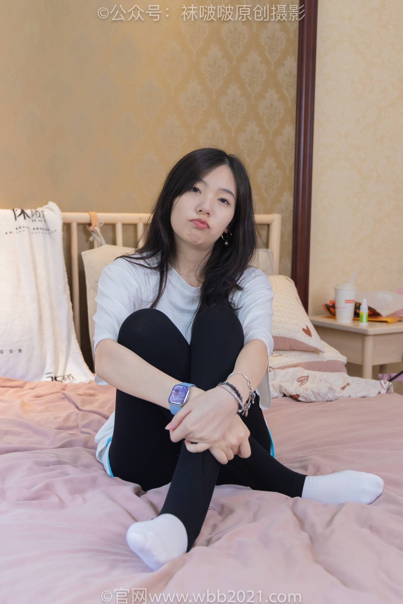 图片[104]-[BoBoSocks袜啵啵]NO.516 小甜豆-板鞋、厚黑色踩脚裤袜、白棉袜[107P] – 速更版-美库