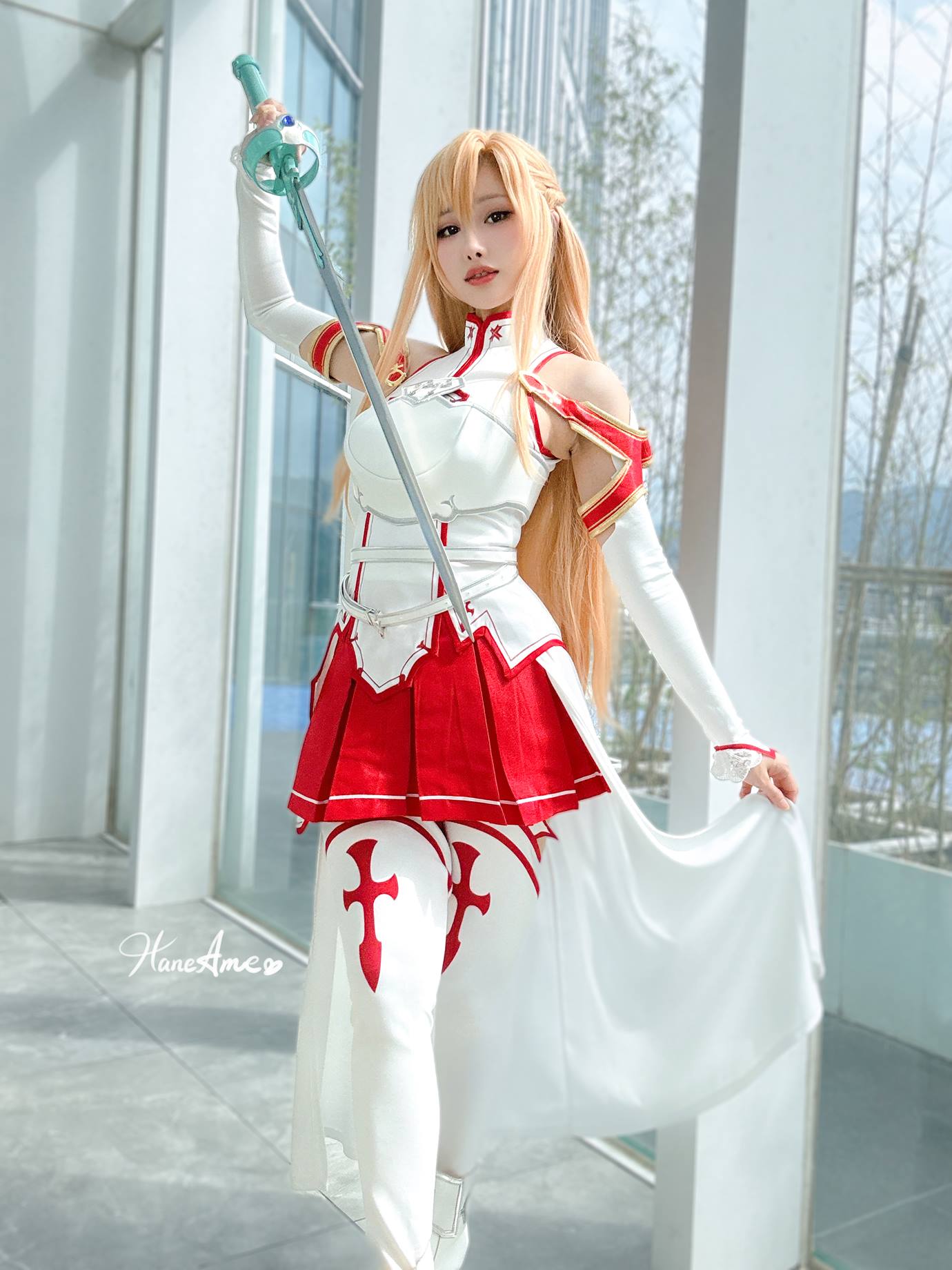 图片[22]-Hane Ame 雨波写真  – 刀剑神域 亚斯娜[32P] – 速更版-美库