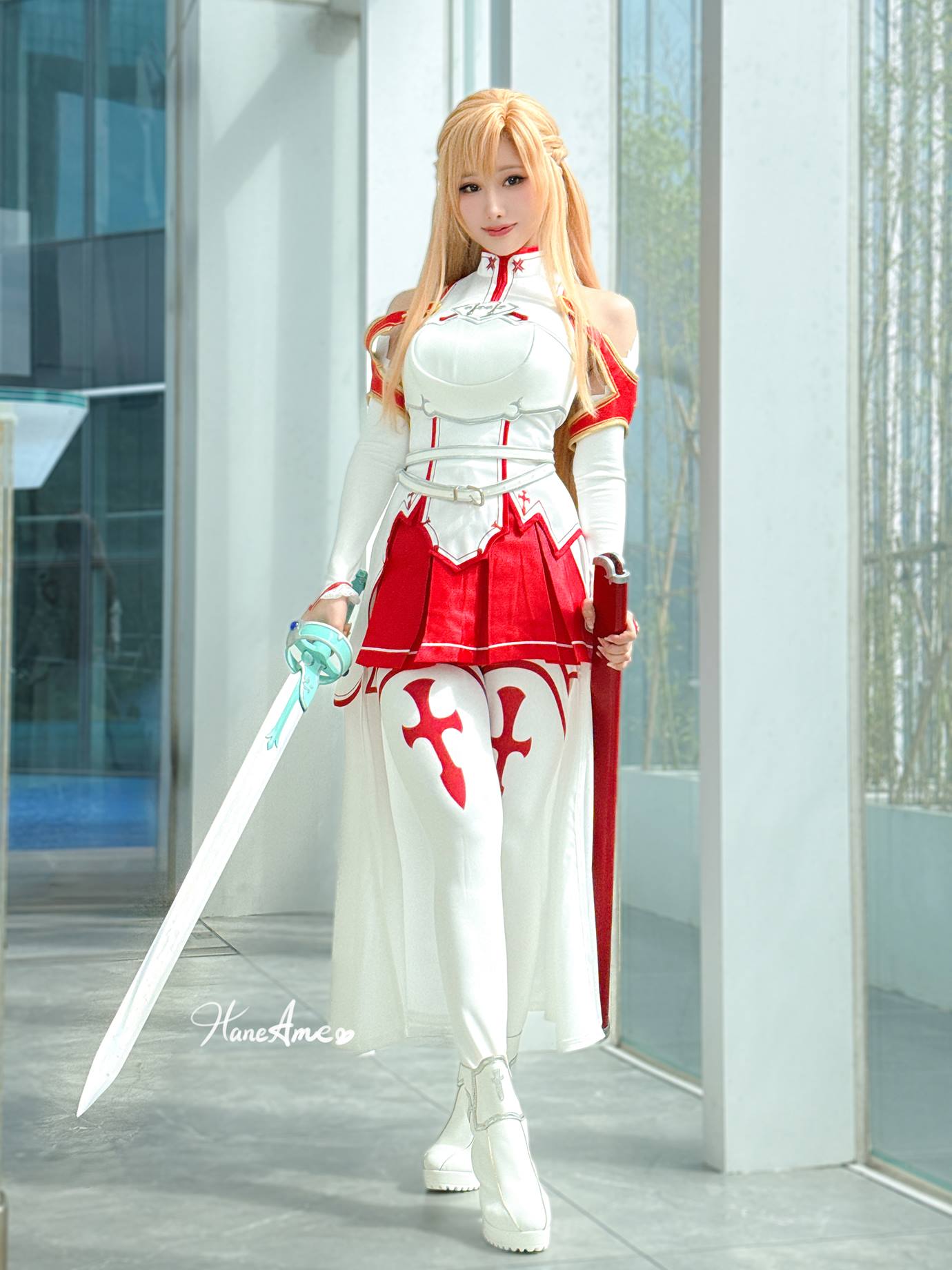 图片[25]-Hane Ame 雨波写真  – 刀剑神域 亚斯娜[32P] – 速更版-美库
