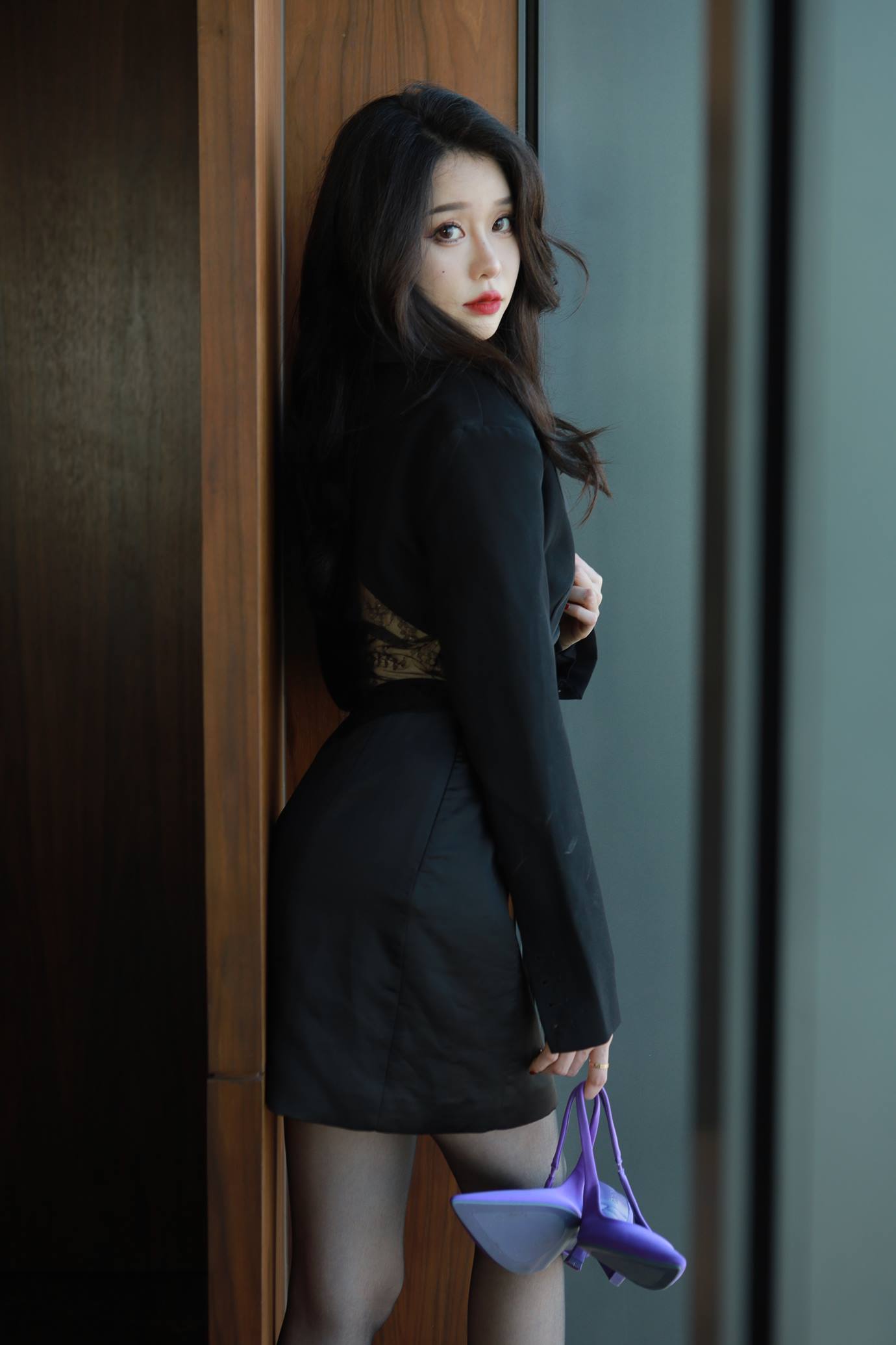 图片[67]-Sia不吃鱼 – 黑丝玉足[88P] – 速更版-美库