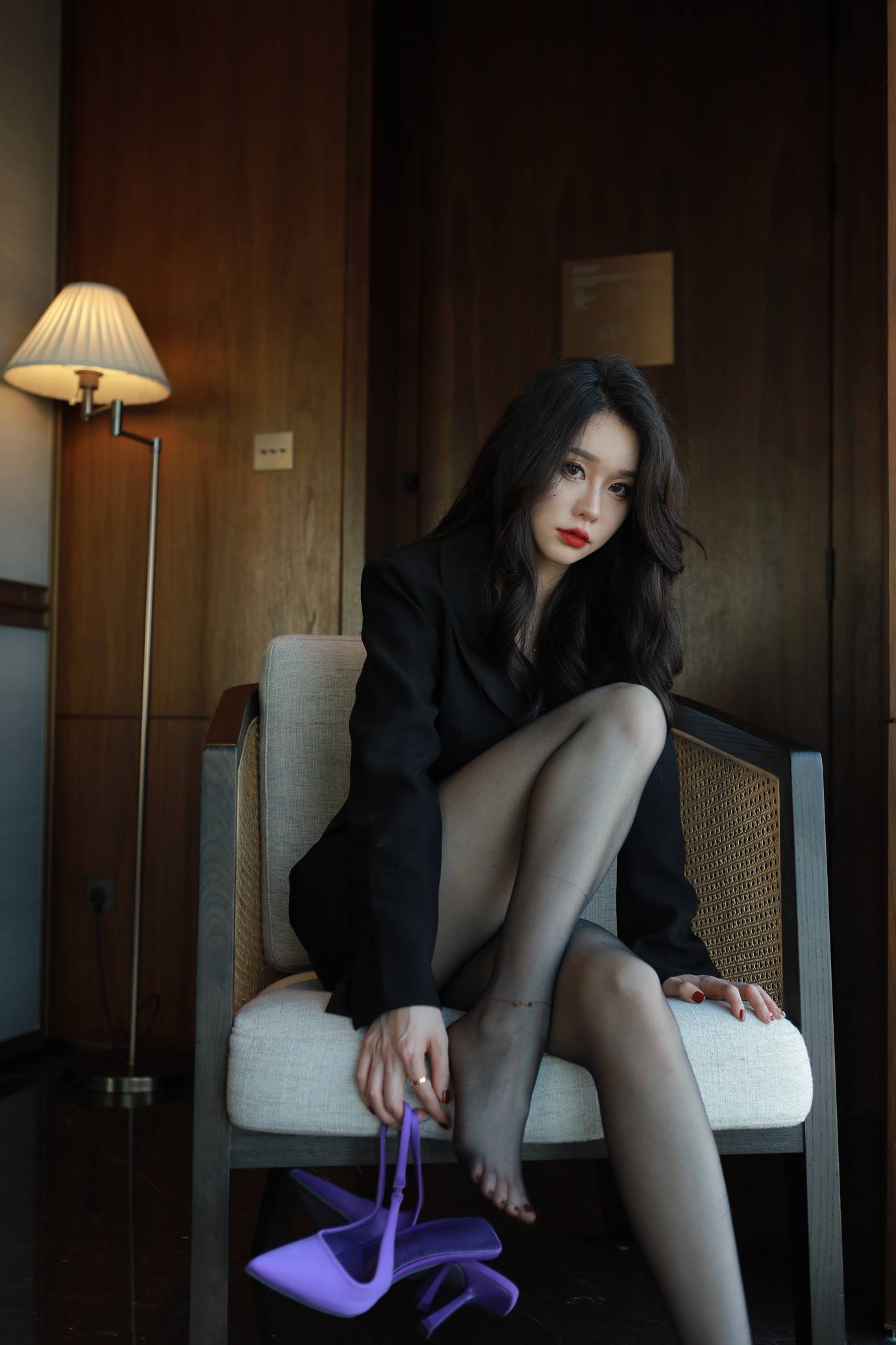 图片[78]-Sia不吃鱼 – 黑丝玉足[88P] – 速更版-美库