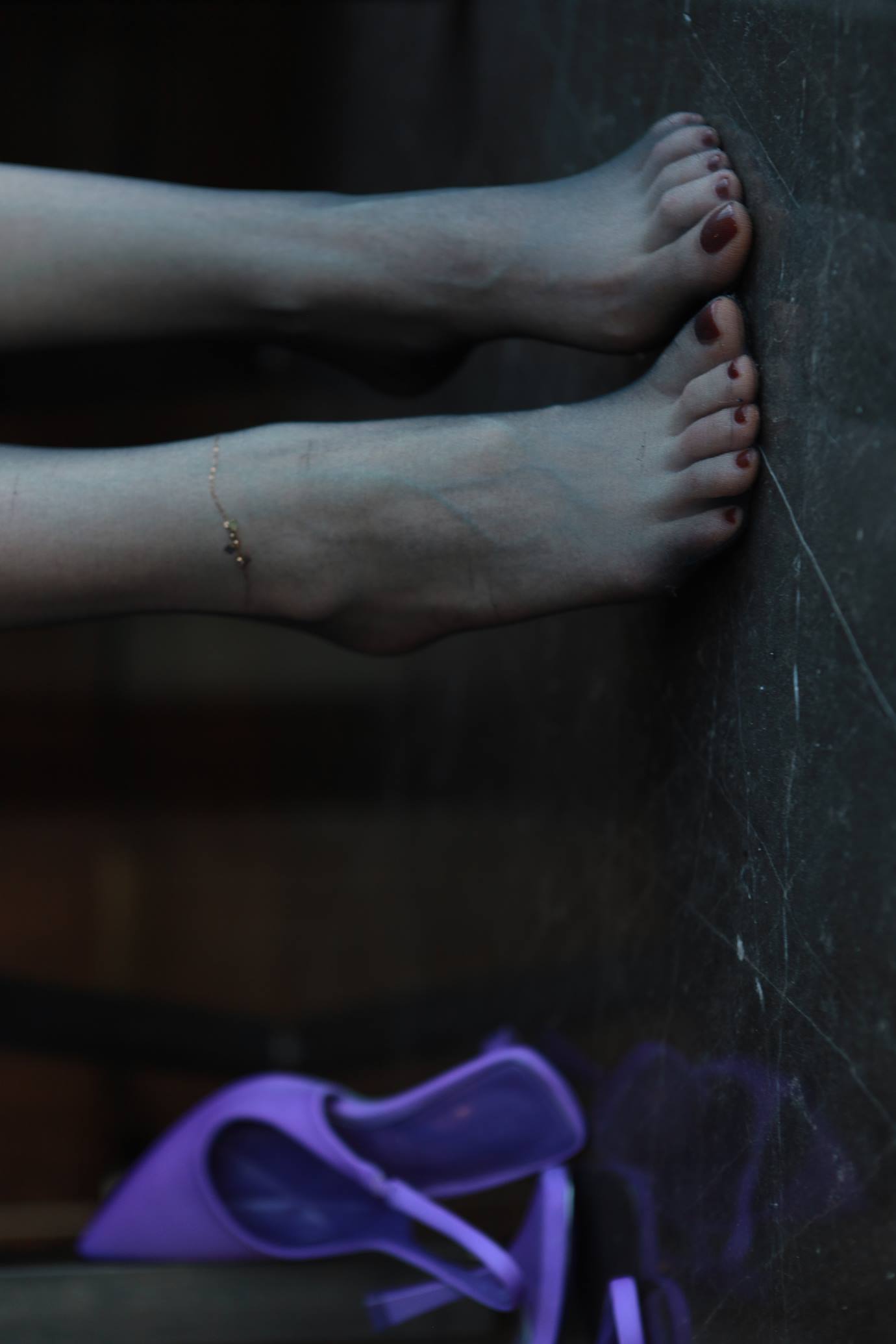 图片[81]-Sia不吃鱼 – 黑丝玉足[88P] – 速更版-美库