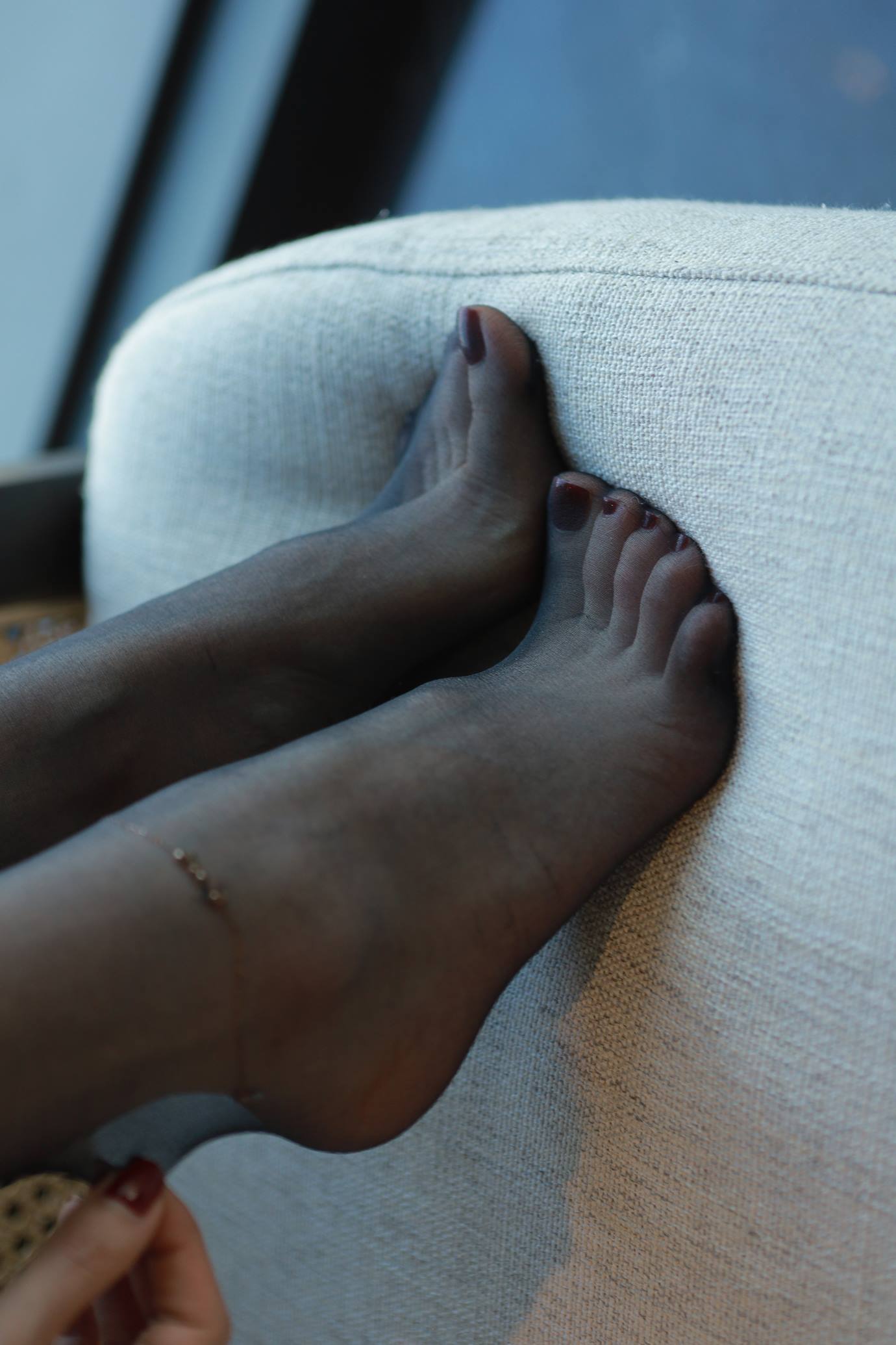 图片[85]-Sia不吃鱼 – 黑丝玉足[88P] – 速更版-美库