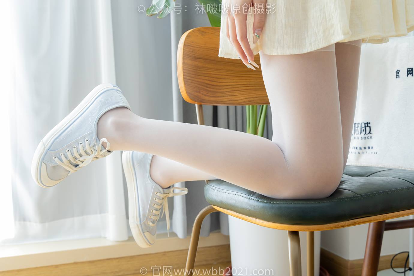 图片[26]-[BoBoSocks袜啵啵]NO.517 焦糖-帆布鞋、薄白丝[107P] – 速更版-美库