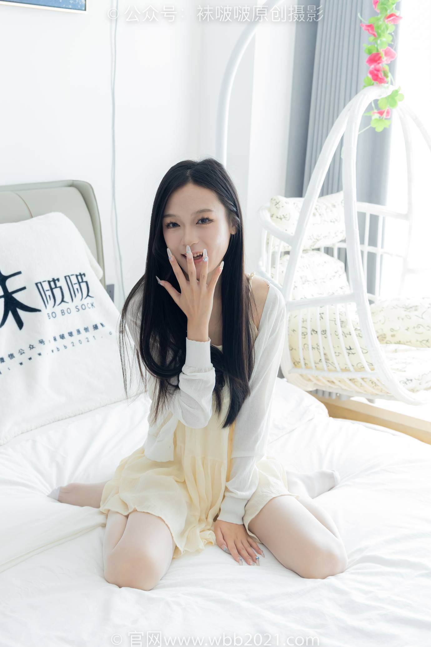 图片[35]-[BoBoSocks袜啵啵]NO.517 焦糖-帆布鞋、薄白丝[107P] – 速更版-美库