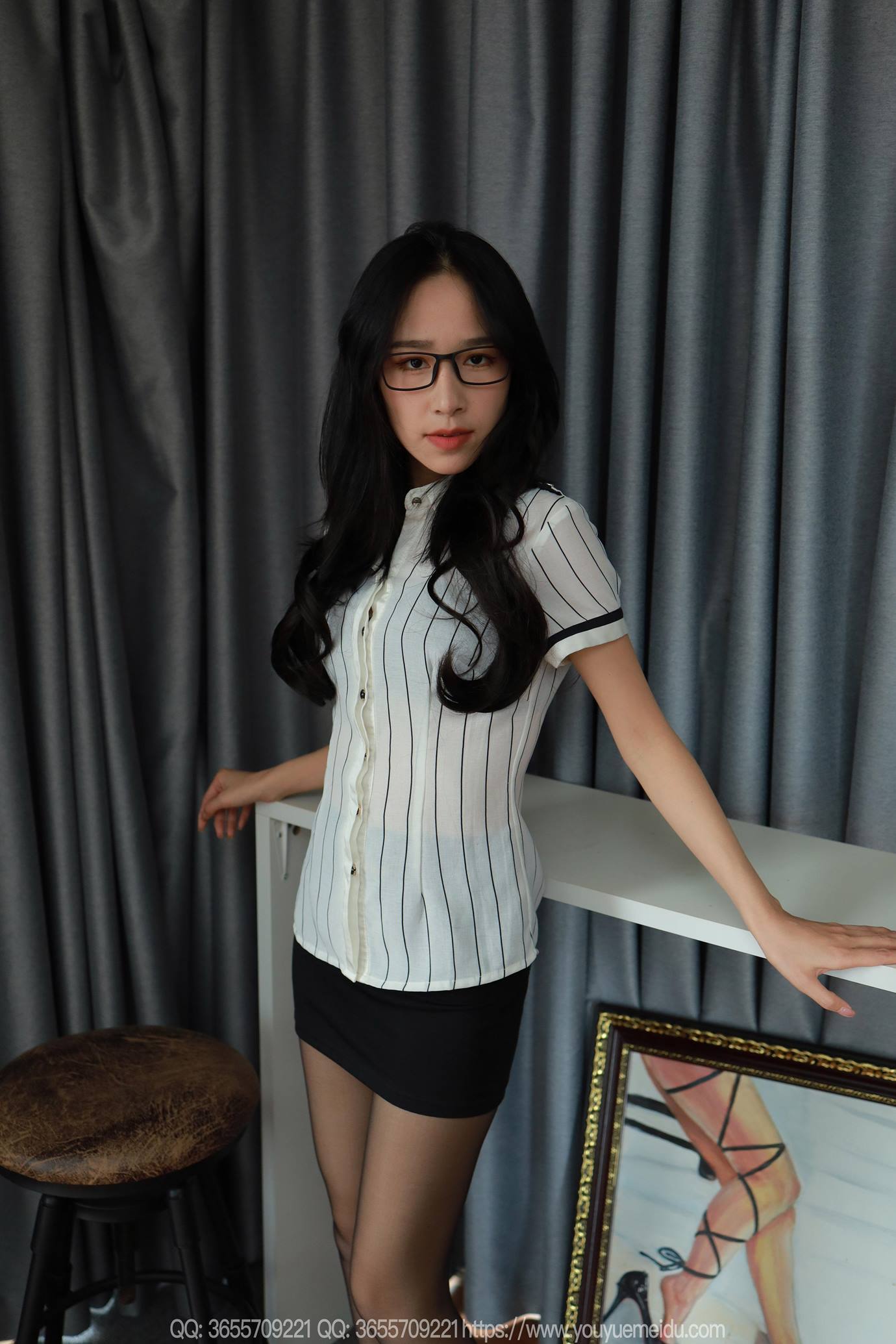 图片[38]-[IESS异思趣向] 2025.03.13 丝享家2000：美子《黑丝眼镜妹》[90P] – 速更版-美库