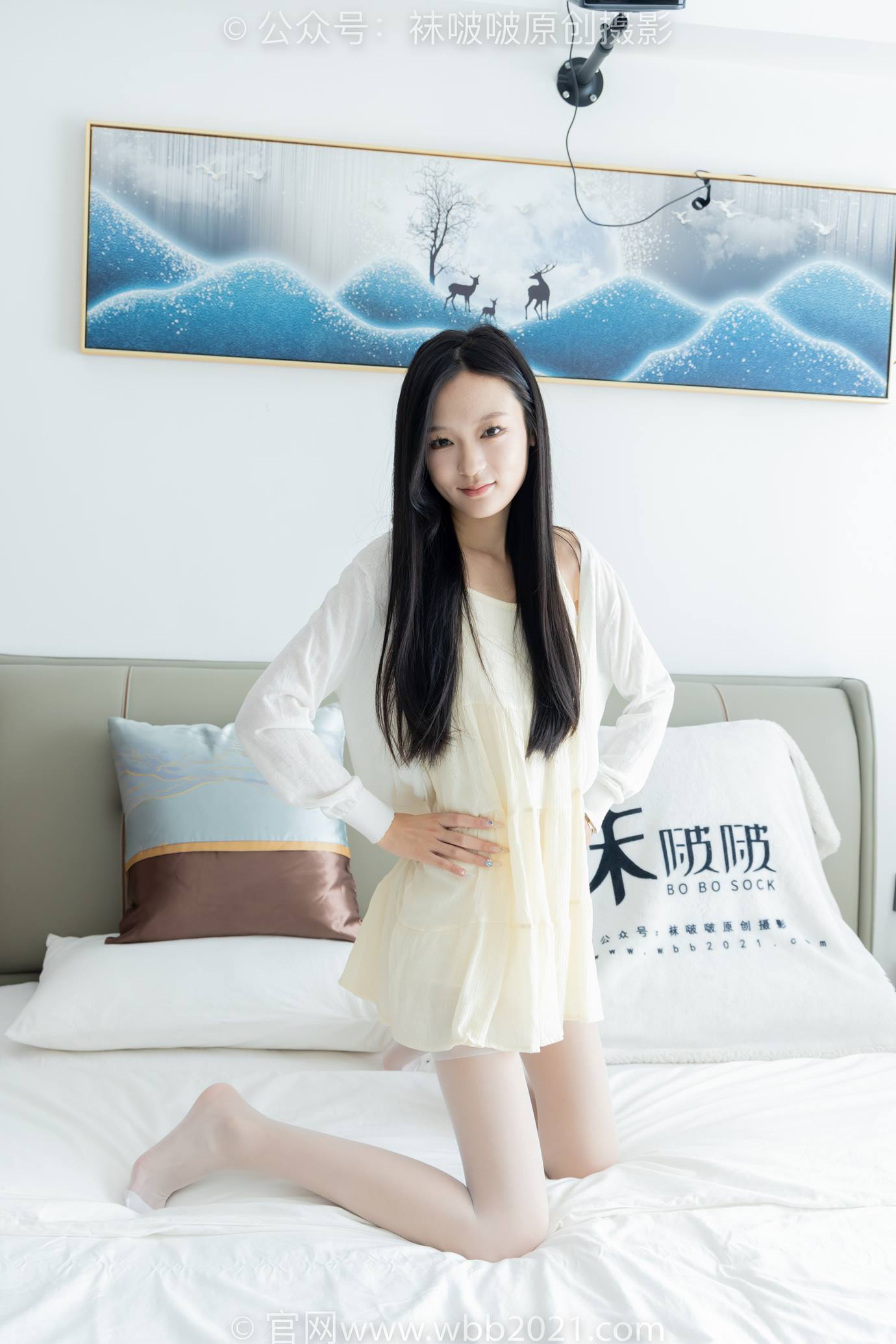 图片[48]-[BoBoSocks袜啵啵]NO.517 焦糖-帆布鞋、薄白丝[107P] – 速更版-美库