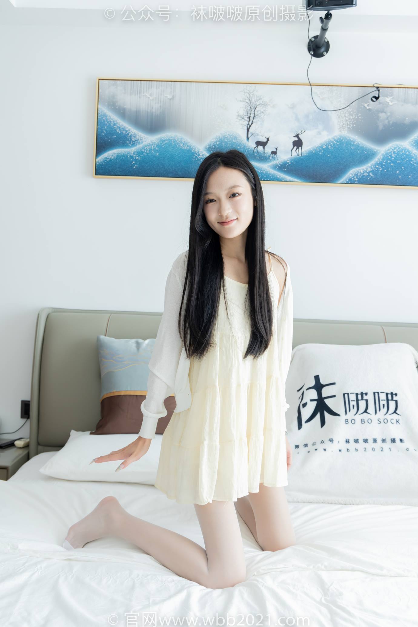 图片[49]-[BoBoSocks袜啵啵]NO.517 焦糖-帆布鞋、薄白丝[107P] – 速更版-美库