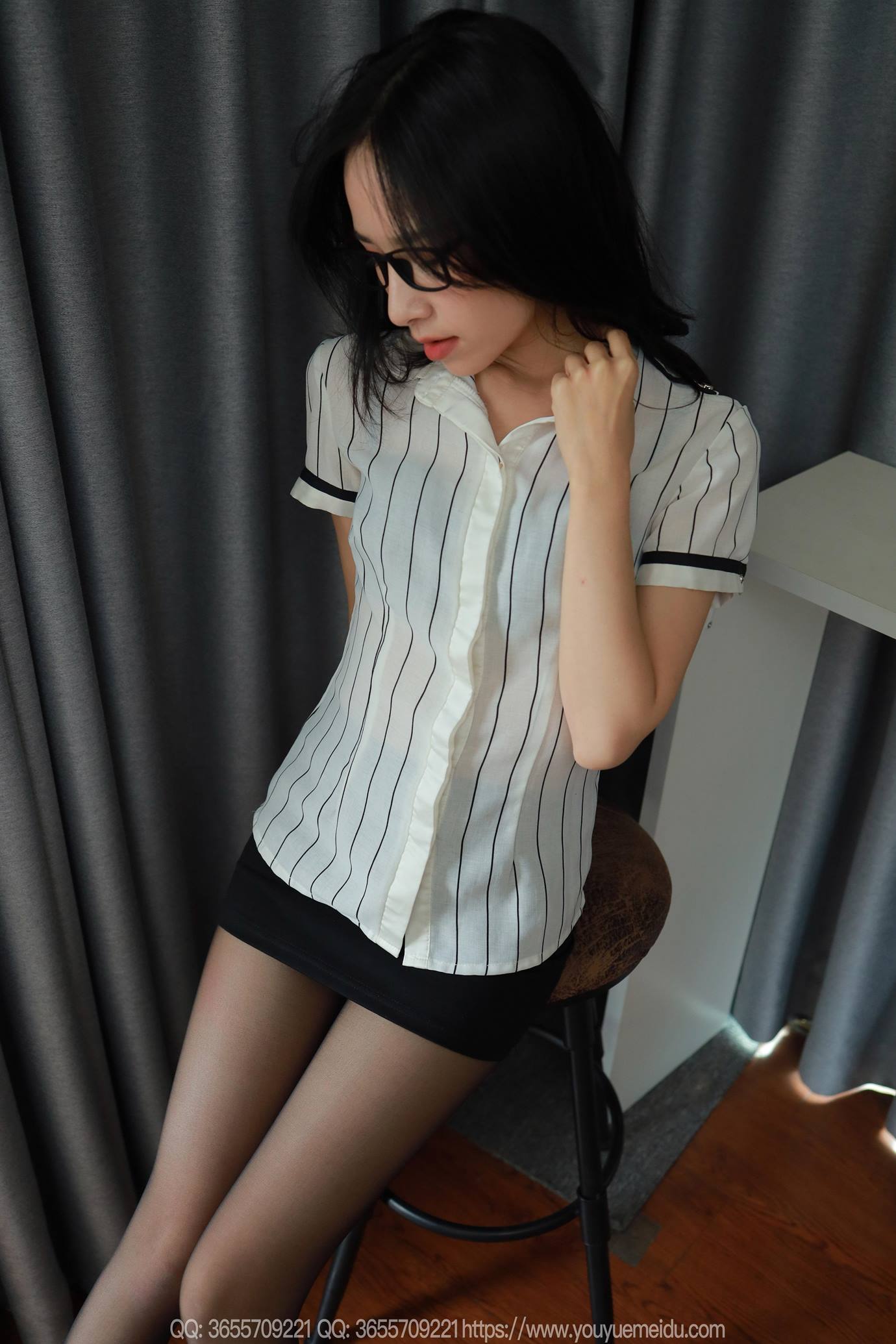 图片[75]-[IESS异思趣向] 2025.03.13 丝享家2000：美子《黑丝眼镜妹》[90P] – 速更版-美库