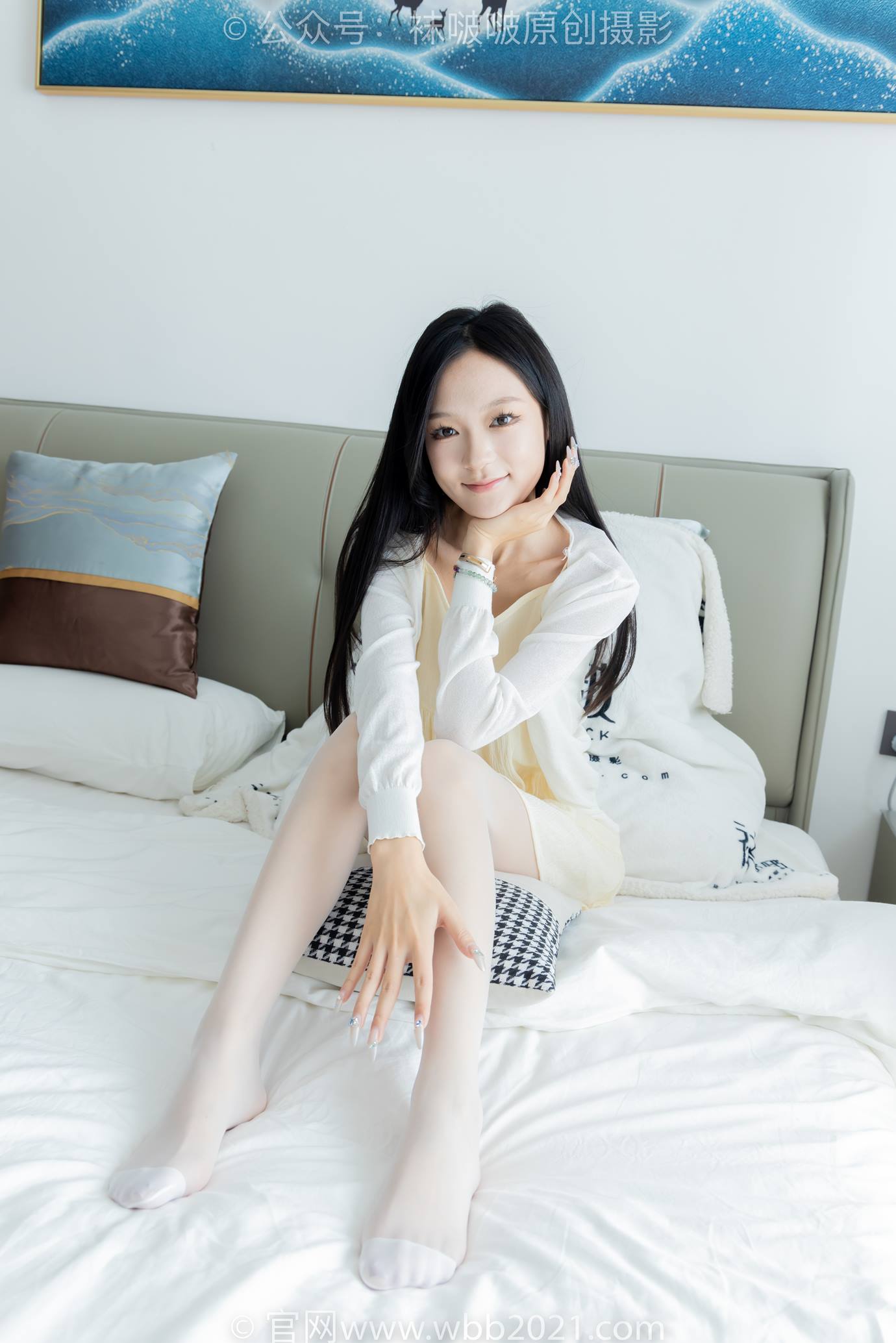 图片[98]-[BoBoSocks袜啵啵]NO.517 焦糖-帆布鞋、薄白丝[107P] – 速更版-美库