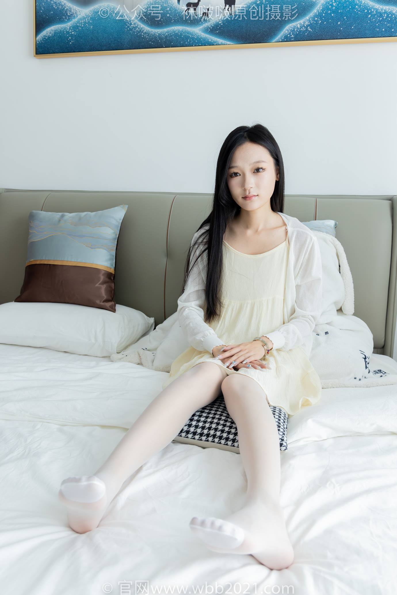 图片[107]-[BoBoSocks袜啵啵]NO.517 焦糖-帆布鞋、薄白丝[107P] – 速更版-美库