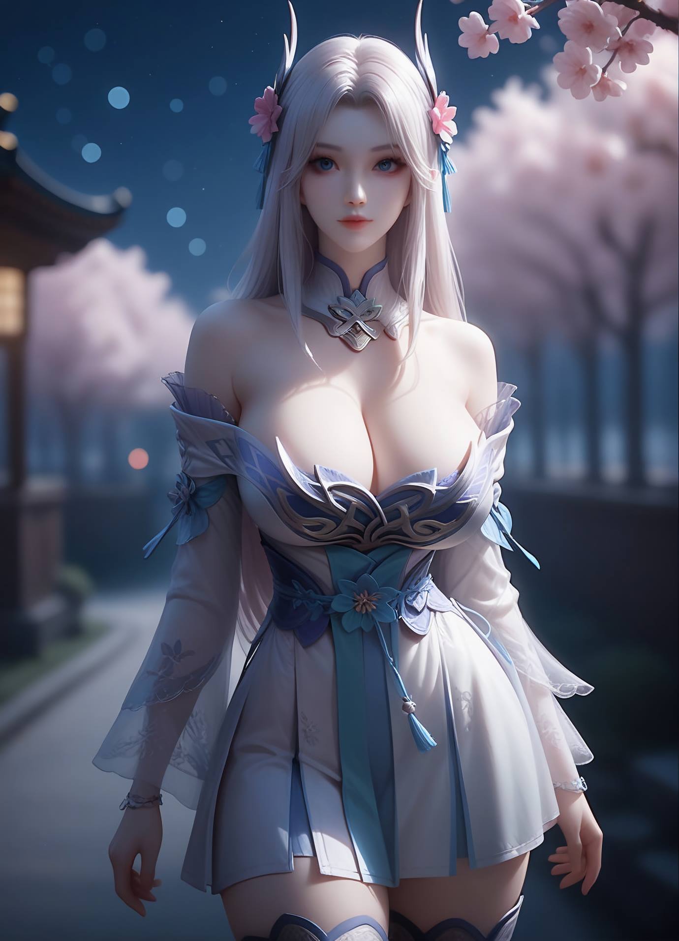 图片[15]-[AI绘画]小医仙[30P] – 速更版-美库