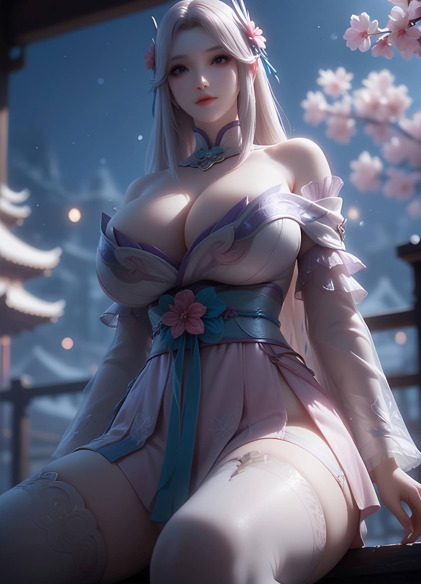 图片[30]-[AI绘画]小医仙[30P] – 速更版-美库