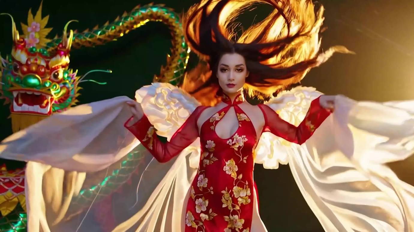 图片[12]-[AI Video]Xuân Về Trong Nắng Sớm (POP EDM DANCE when Tet Tradition Ao Dai Meet Bikini Supermodel dance)[20P] – 速更版-美库