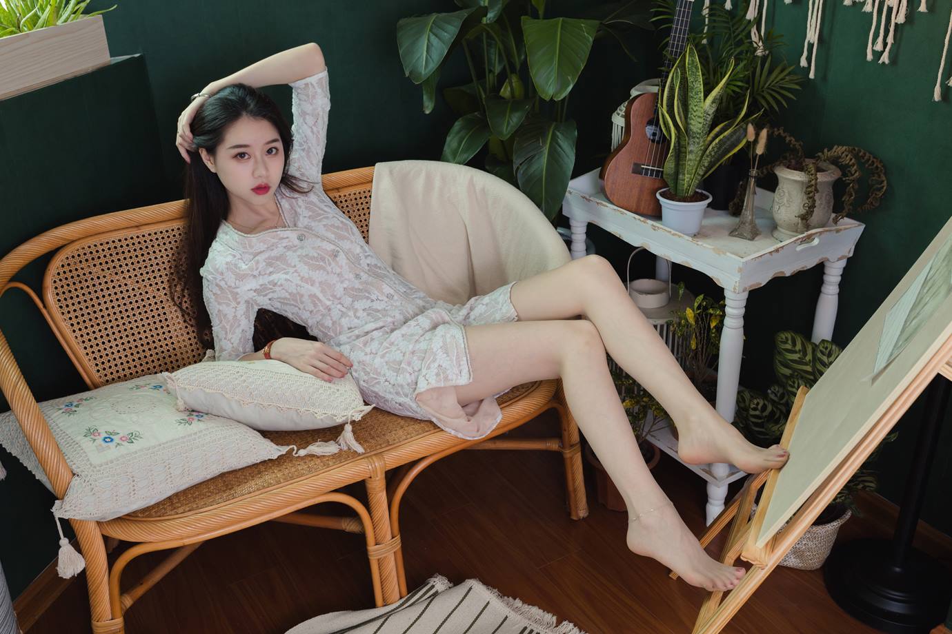 图片[23]-Sia不吃鱼 – 红色高跟[87P] – 速更版-美库