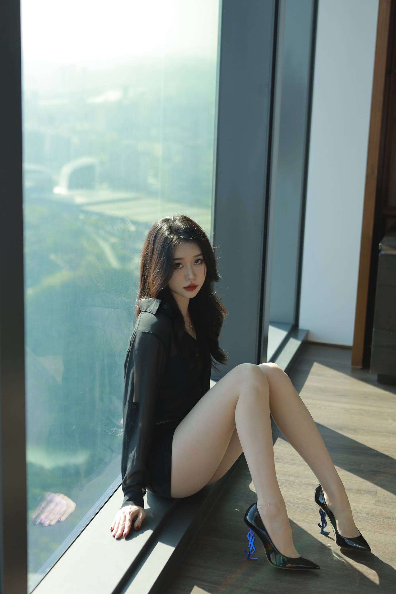 图片[26]-Sia不吃鱼  – 黑色系肉丝OL[97P] – 速更版-美库