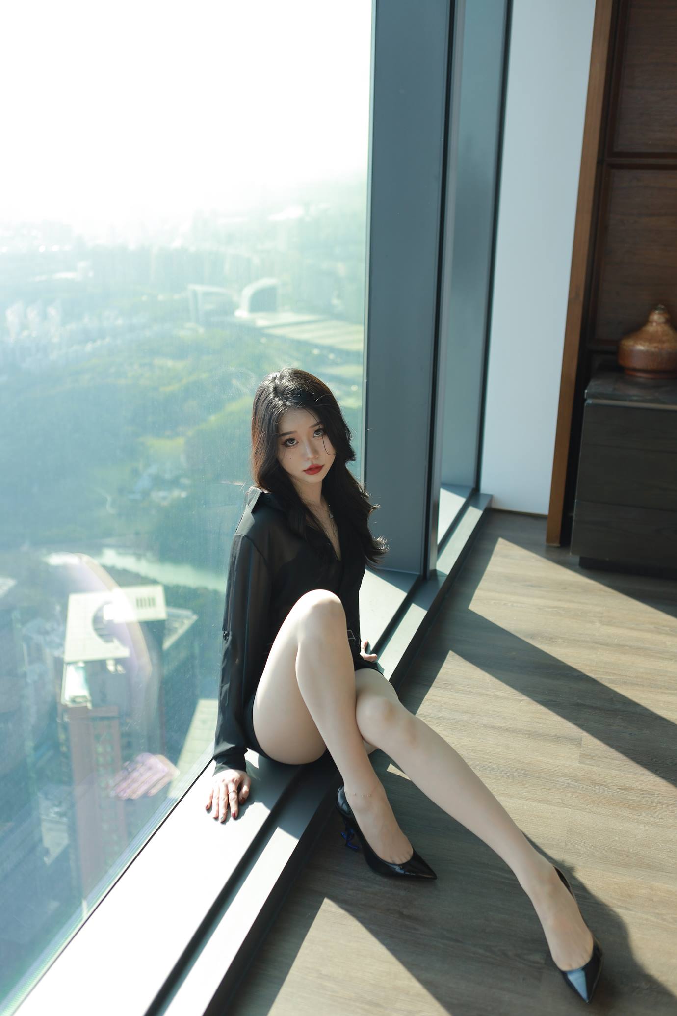 图片[30]-Sia不吃鱼  – 黑色系肉丝OL[97P] – 速更版-美库