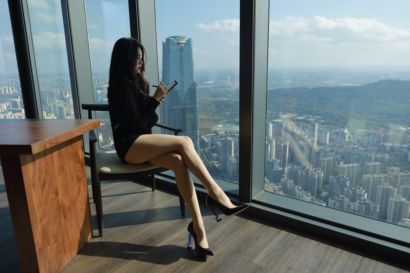 图片[39]-Sia不吃鱼  – 黑色系肉丝OL[97P] – 速更版-美库