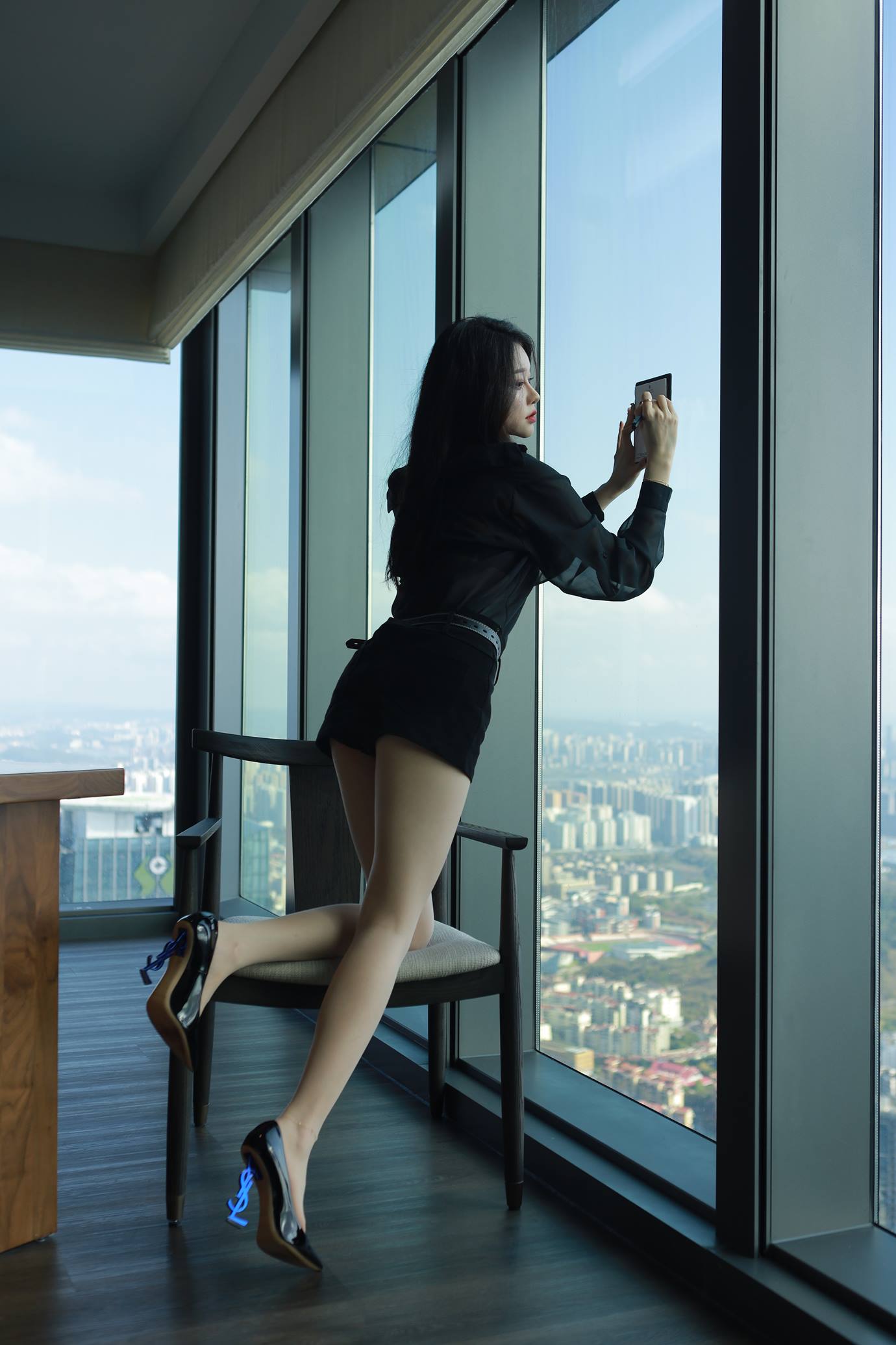 图片[51]-Sia不吃鱼  – 黑色系肉丝OL[97P] – 速更版-美库