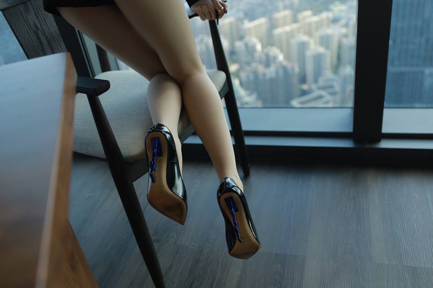 图片[57]-Sia不吃鱼  – 黑色系肉丝OL[97P] – 速更版-美库