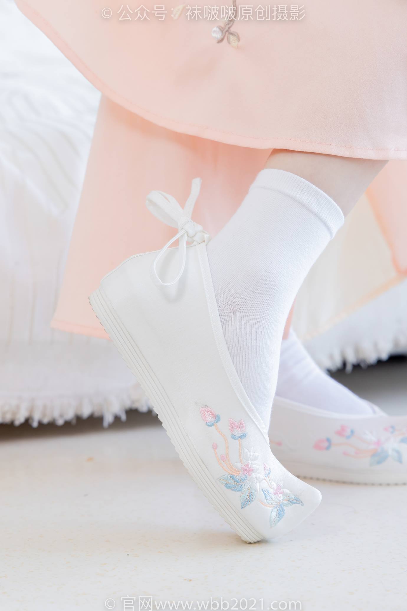 图片[12]-[BoBoSocks袜啵啵]NO.518 甜甜圈-平底鞋、白棉袜、裸足、汉服古装[150P] – 速更版-美库