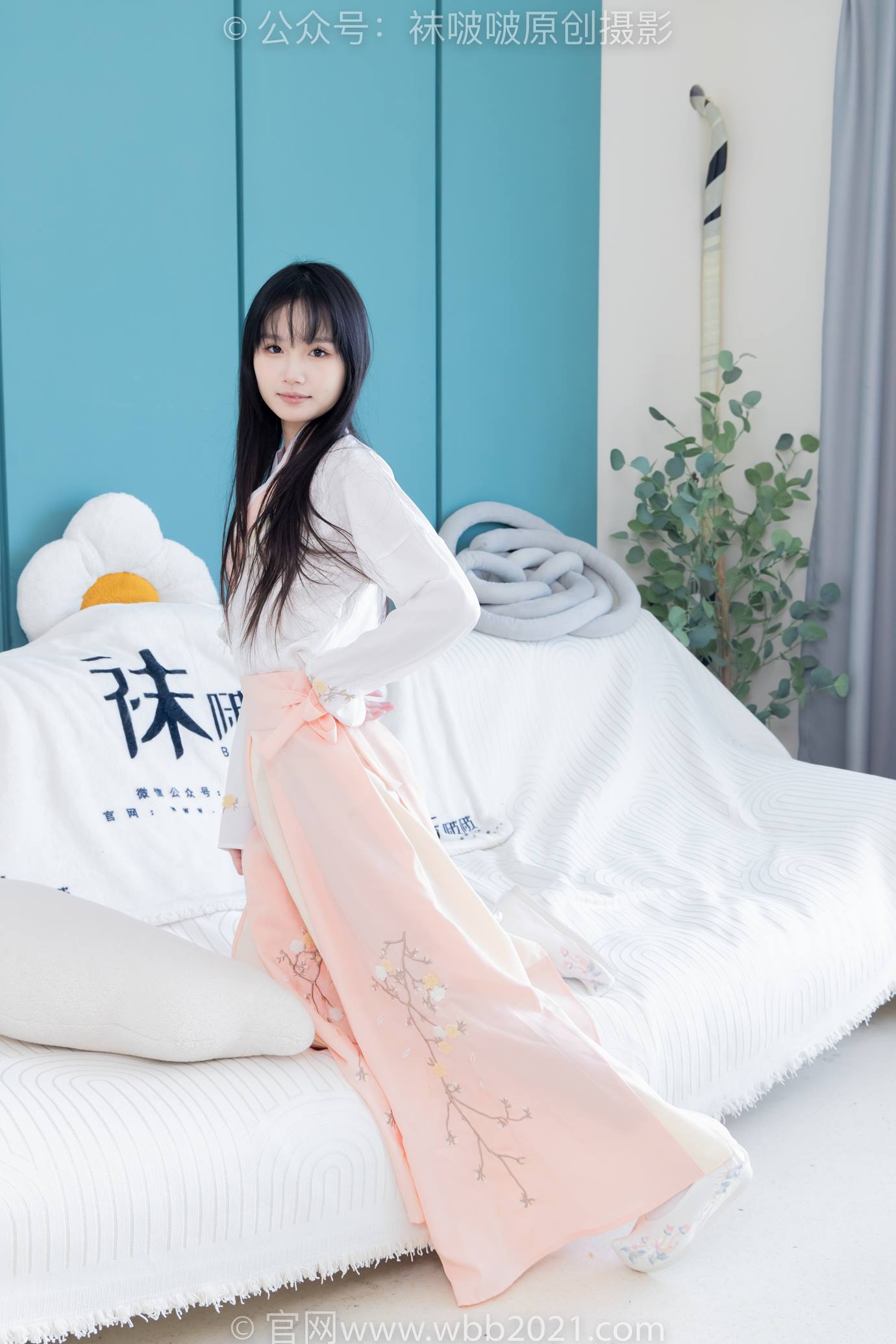 图片[14]-[BoBoSocks袜啵啵]NO.518 甜甜圈-平底鞋、白棉袜、裸足、汉服古装[150P] – 速更版-美库