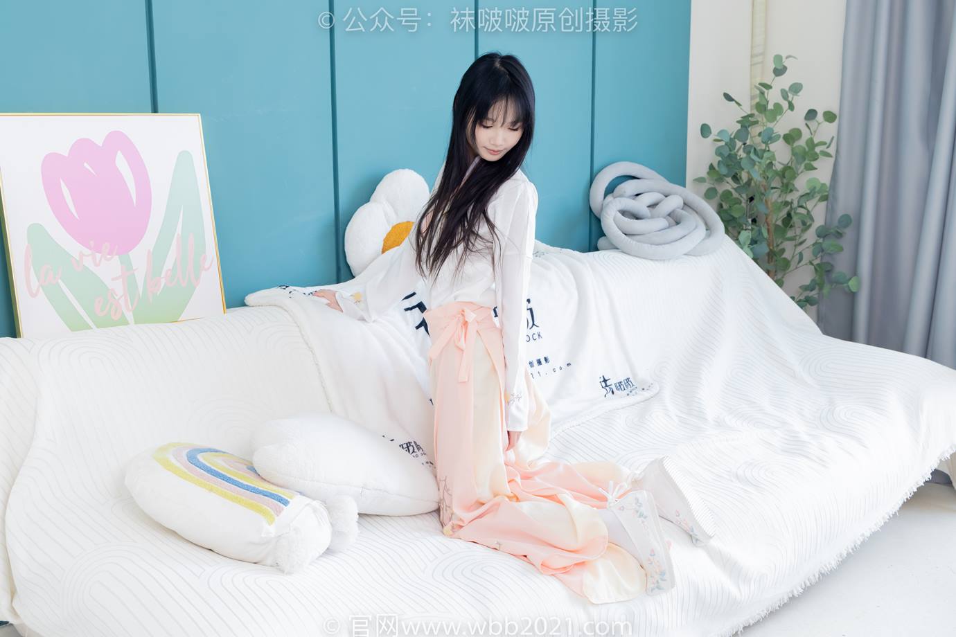 图片[18]-[BoBoSocks袜啵啵]NO.518 甜甜圈-平底鞋、白棉袜、裸足、汉服古装[150P] – 速更版-美库