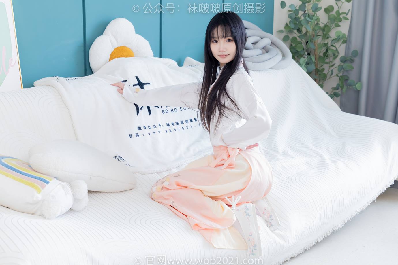 图片[19]-[BoBoSocks袜啵啵]NO.518 甜甜圈-平底鞋、白棉袜、裸足、汉服古装[150P] – 速更版-美库