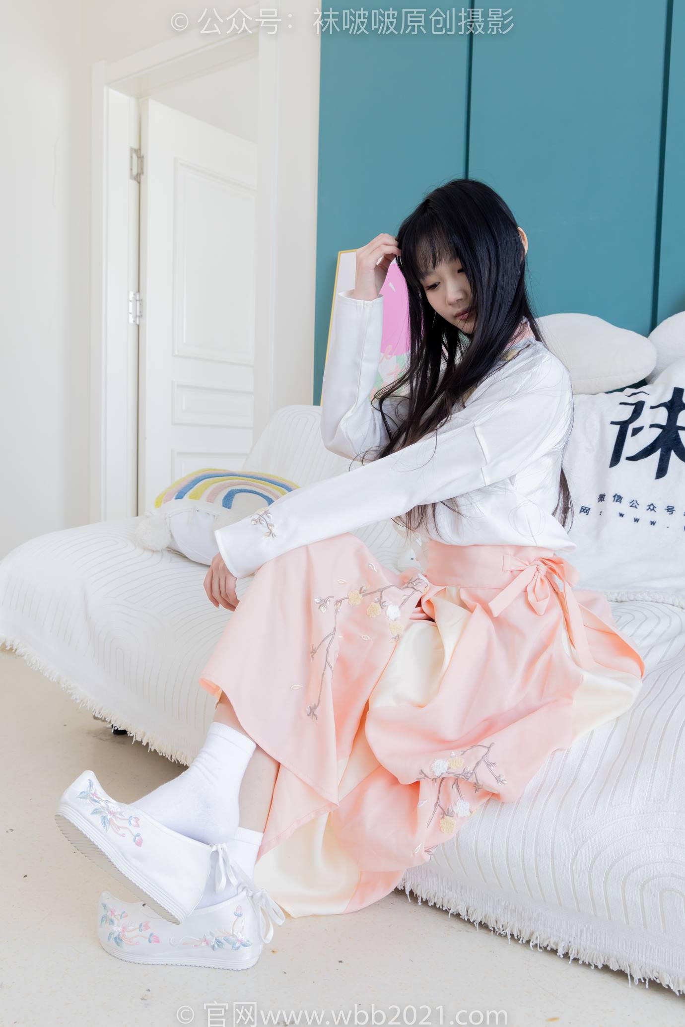 图片[38]-[BoBoSocks袜啵啵]NO.518 甜甜圈-平底鞋、白棉袜、裸足、汉服古装[150P] – 速更版-美库