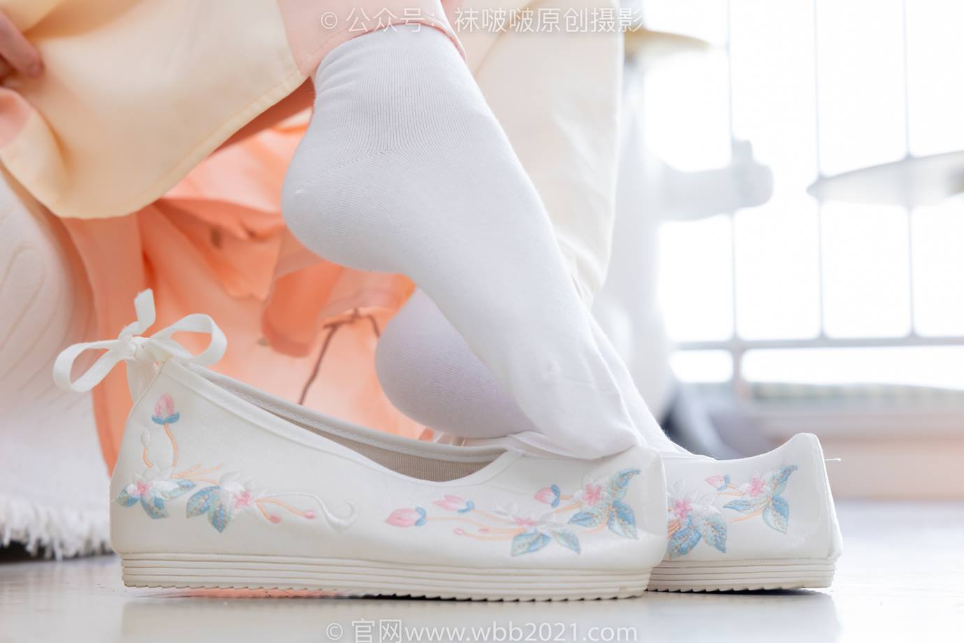 图片[45]-[BoBoSocks袜啵啵]NO.518 甜甜圈-平底鞋、白棉袜、裸足、汉服古装[150P] – 速更版-美库