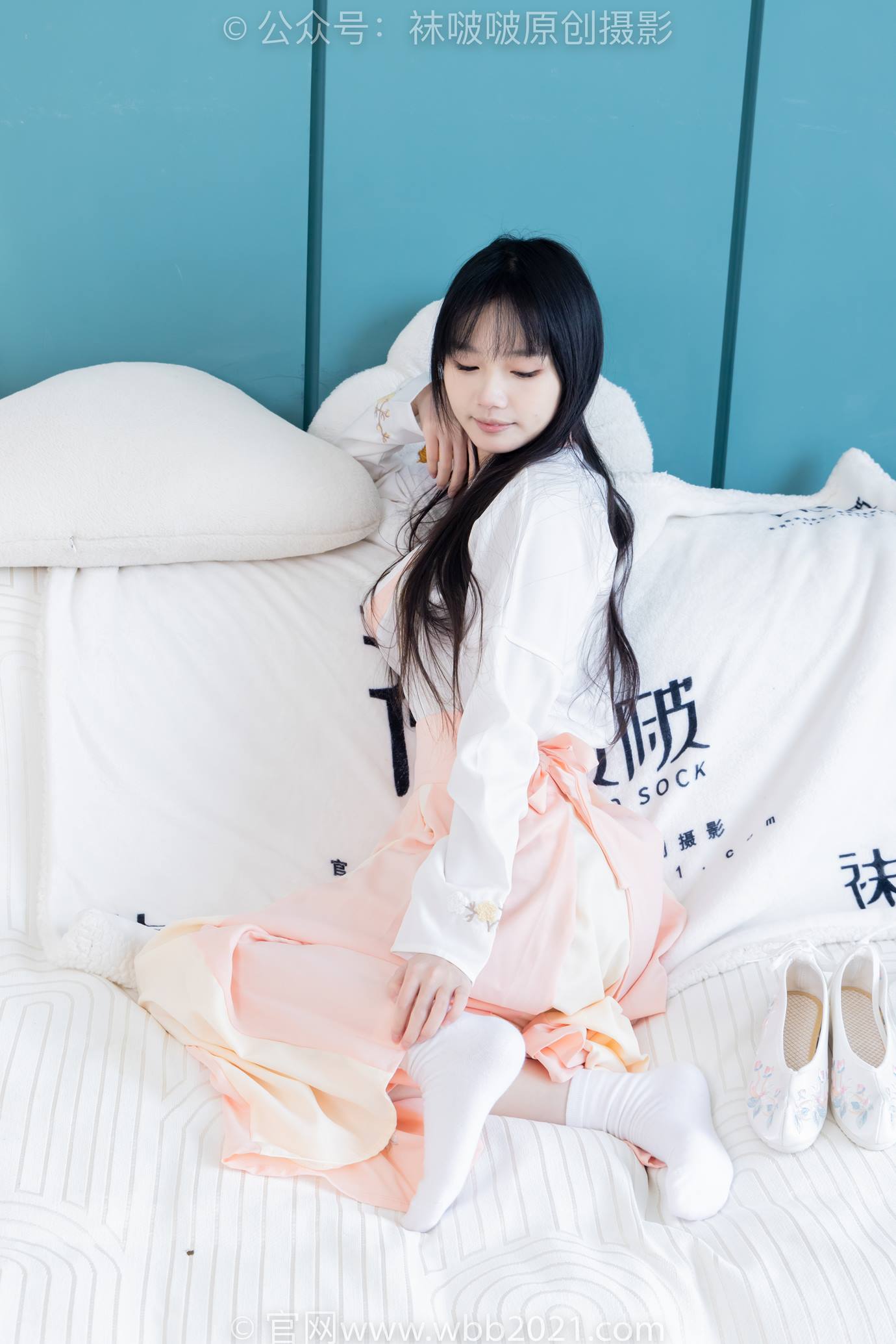 图片[48]-[BoBoSocks袜啵啵]NO.518 甜甜圈-平底鞋、白棉袜、裸足、汉服古装[150P] – 速更版-美库