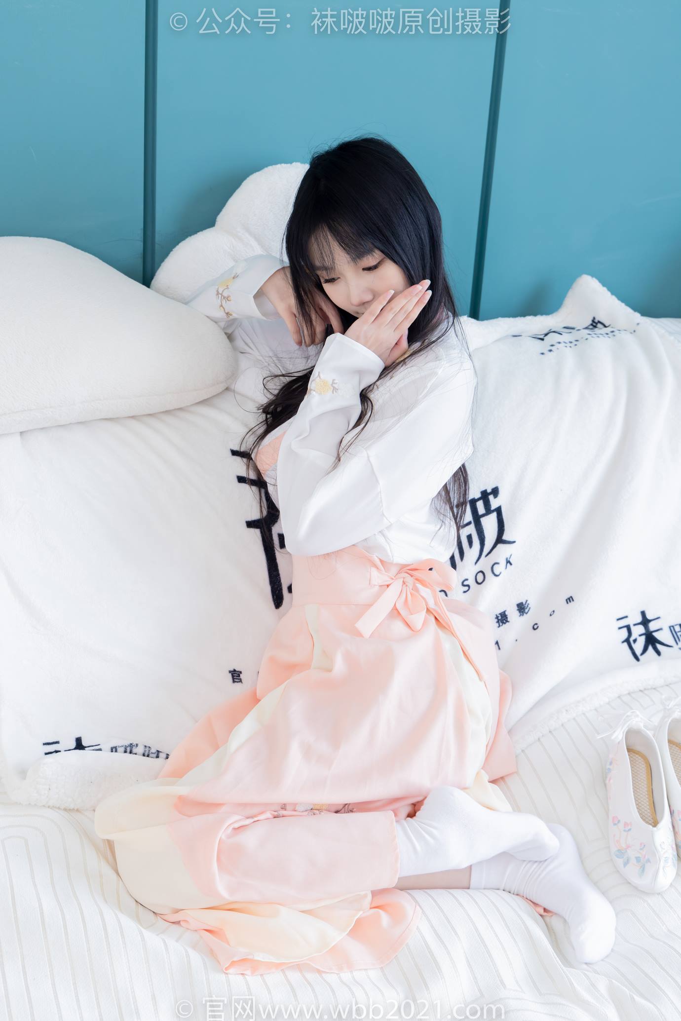 图片[50]-[BoBoSocks袜啵啵]NO.518 甜甜圈-平底鞋、白棉袜、裸足、汉服古装[150P] – 速更版-美库