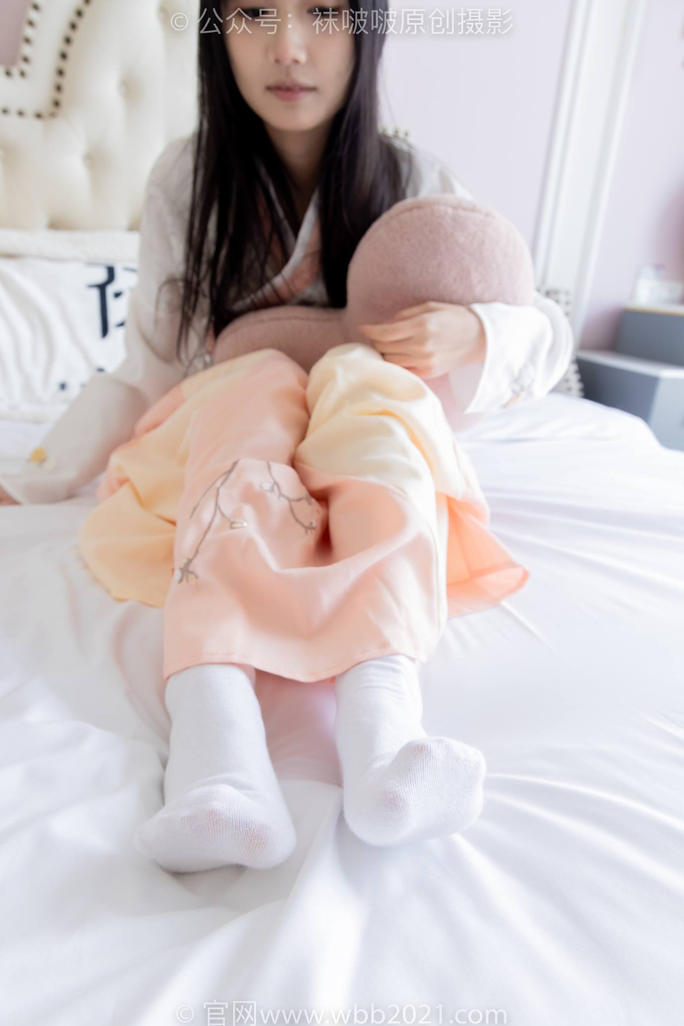 图片[63]-[BoBoSocks袜啵啵]NO.518 甜甜圈-平底鞋、白棉袜、裸足、汉服古装[150P] – 速更版-美库