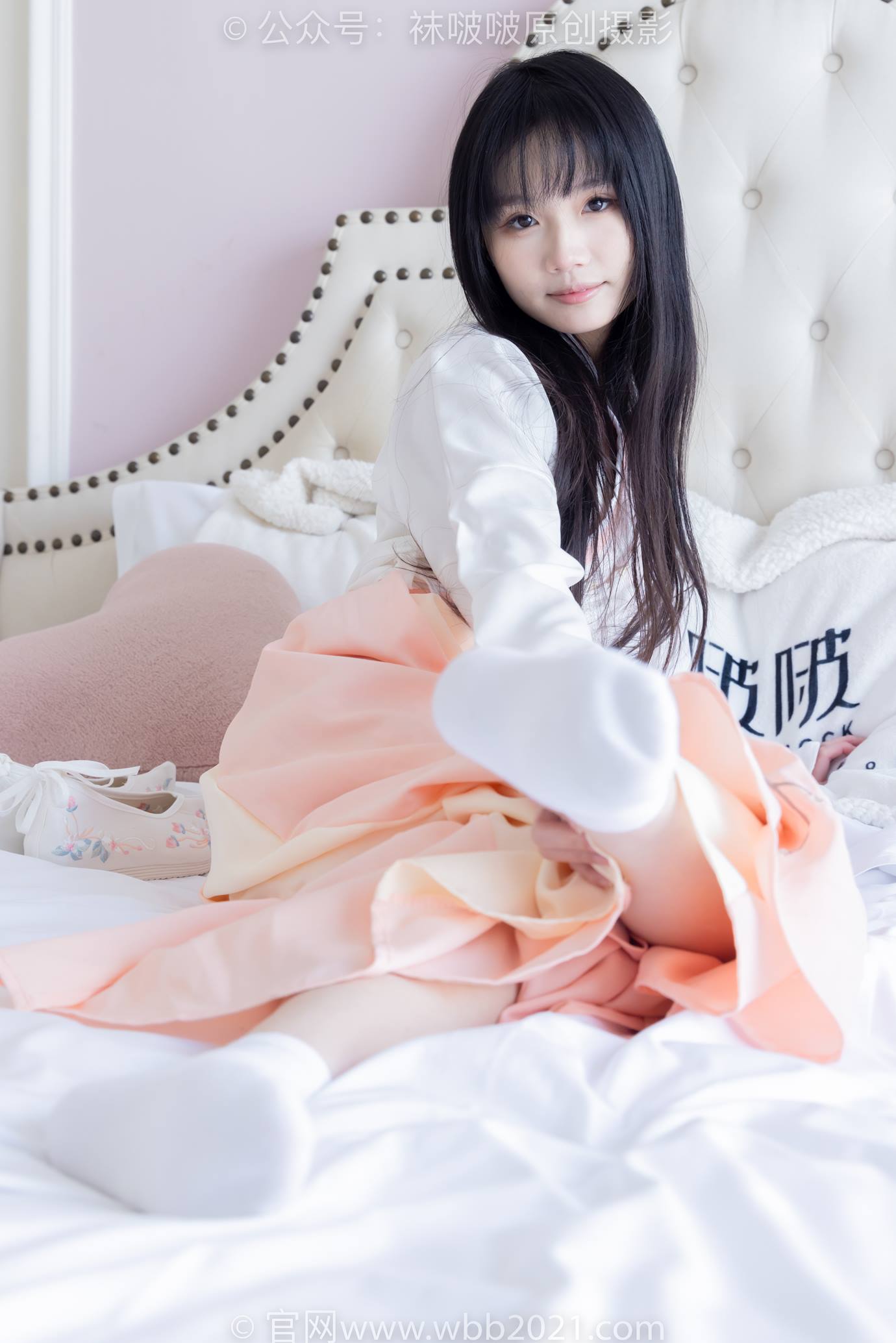 图片[86]-[BoBoSocks袜啵啵]NO.518 甜甜圈-平底鞋、白棉袜、裸足、汉服古装[150P] – 速更版-美库