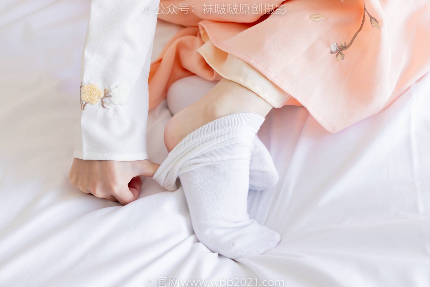 图片[90]-[BoBoSocks袜啵啵]NO.518 甜甜圈-平底鞋、白棉袜、裸足、汉服古装[150P] – 速更版-美库
