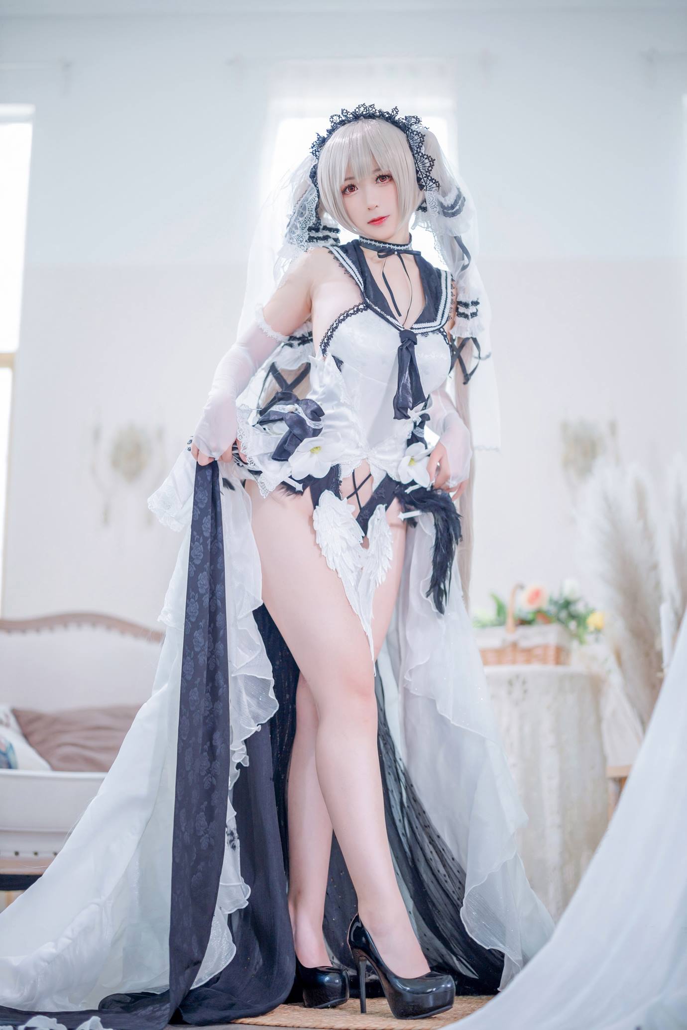 樱落酱w  - 碧蓝航线 可畏 礼服[12P] - 速更版-艺库