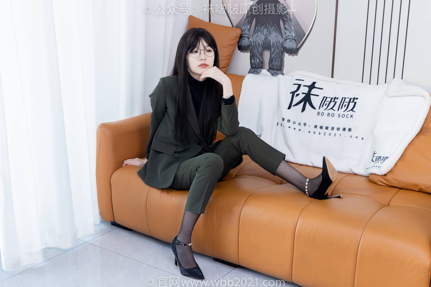 图片[16]-[BoBoSocks袜啵啵]NO.519 小甜豆 高跟鞋、薄黑丝、裸足、ol制服、裤里丝[100P] – 速更版-美库