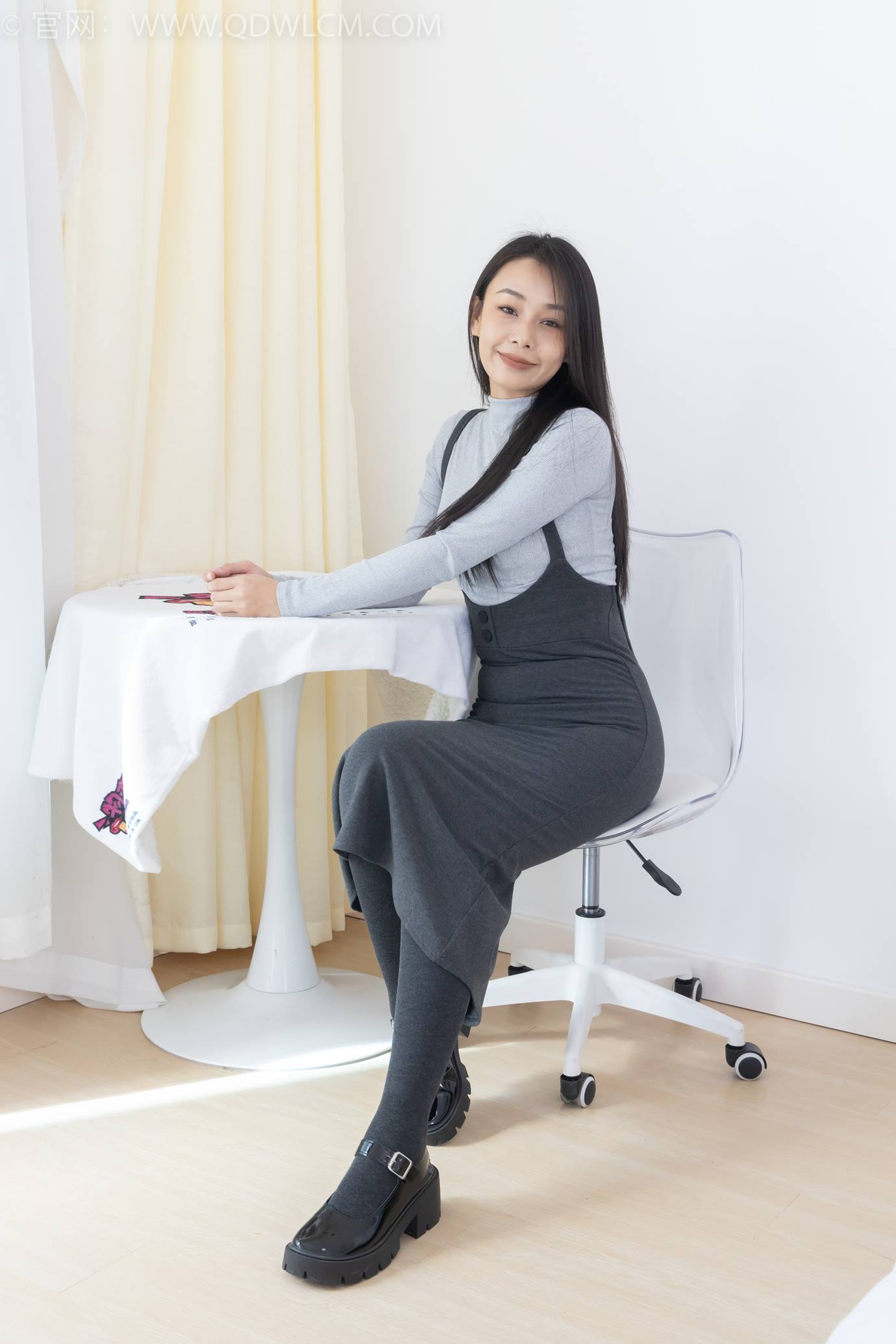 图片[14]-物恋传媒 NO.2291 岚岚-皮鞋、厚灰丝[130P] – 速更版-美库