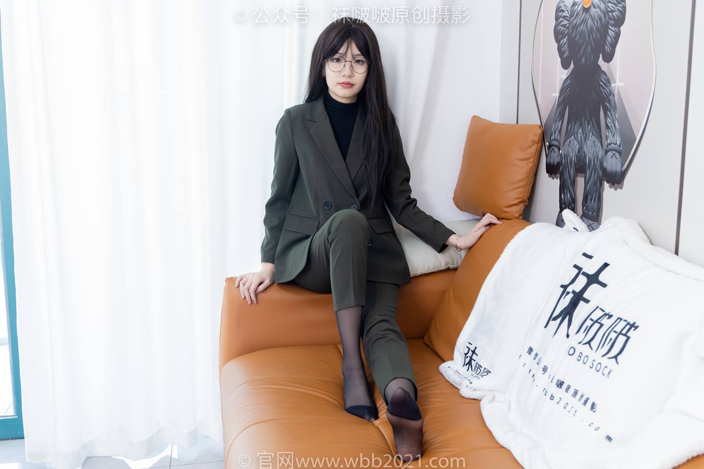 图片[46]-[BoBoSocks袜啵啵]NO.519 小甜豆 高跟鞋、薄黑丝、裸足、ol制服、裤里丝[100P] – 速更版-美库