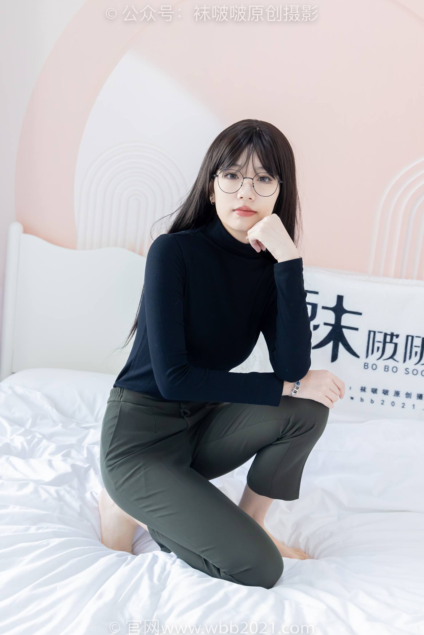 图片[57]-[BoBoSocks袜啵啵]NO.519 小甜豆 高跟鞋、薄黑丝、裸足、ol制服、裤里丝[100P] – 速更版-美库