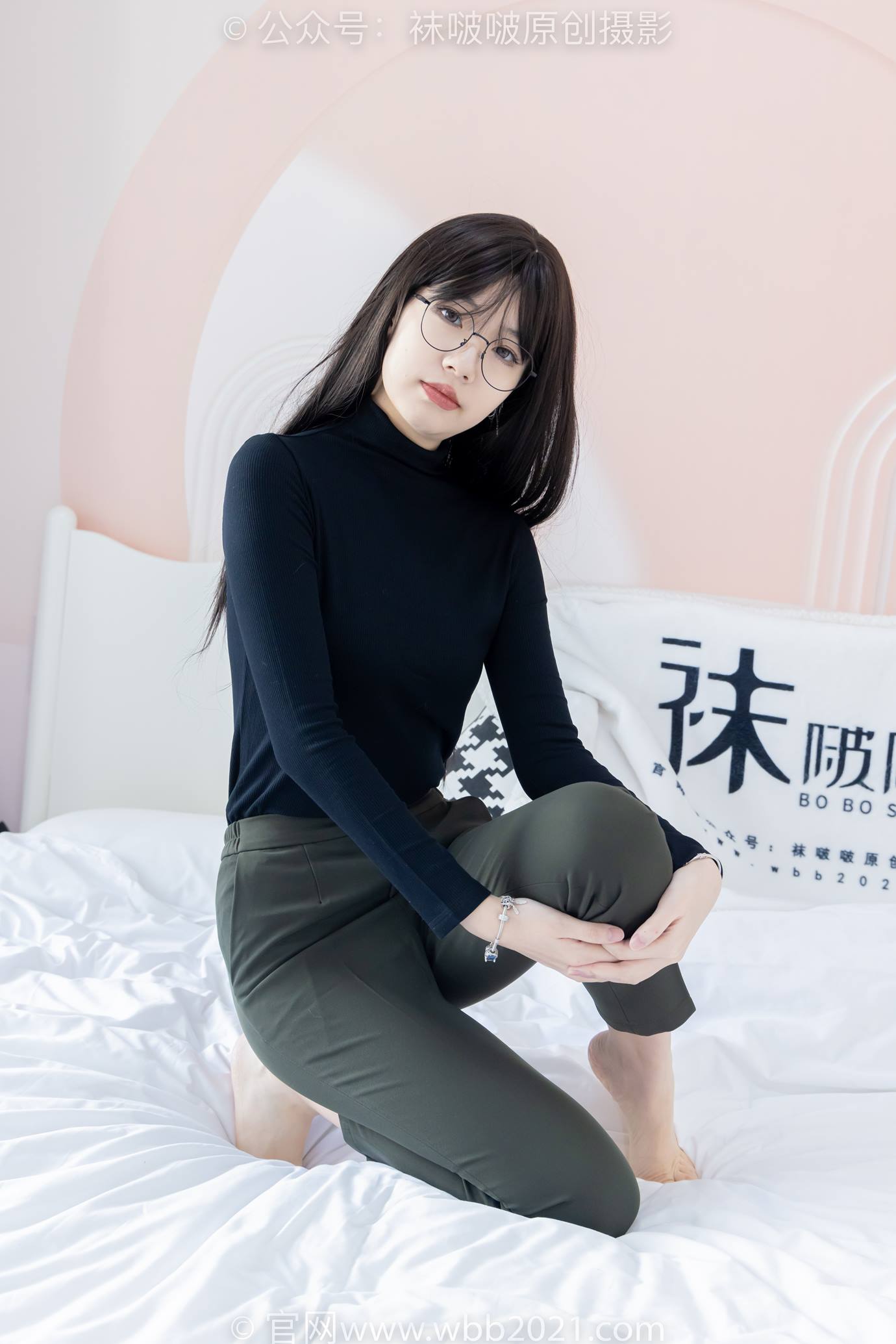 图片[58]-[BoBoSocks袜啵啵]NO.519 小甜豆 高跟鞋、薄黑丝、裸足、ol制服、裤里丝[100P] – 速更版-美库