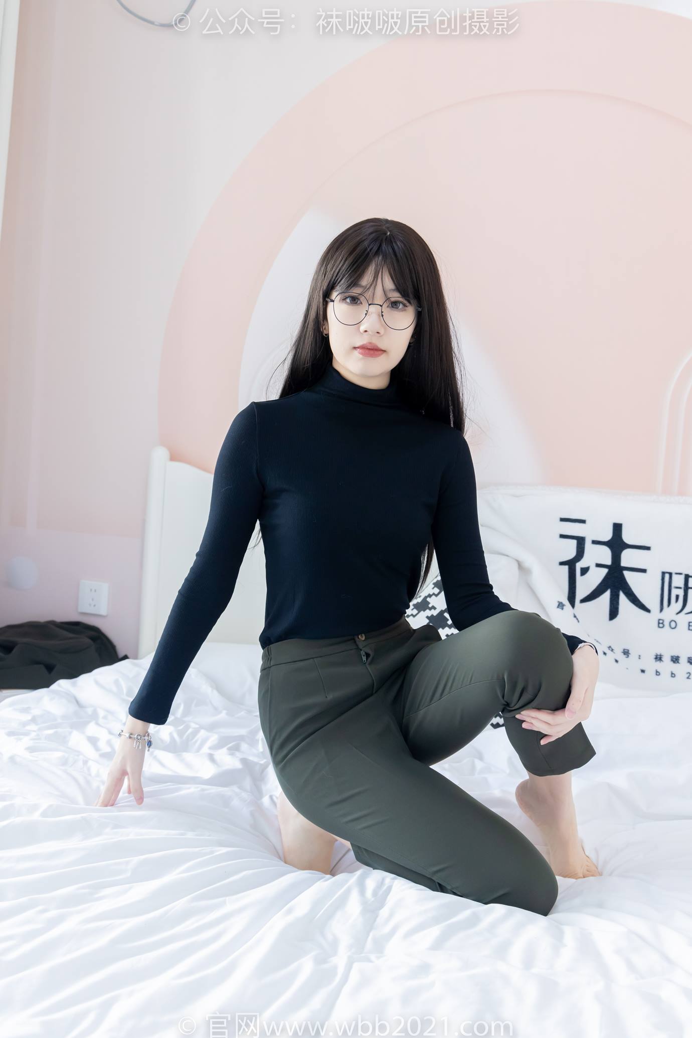 图片[59]-[BoBoSocks袜啵啵]NO.519 小甜豆 高跟鞋、薄黑丝、裸足、ol制服、裤里丝[100P] – 速更版-美库