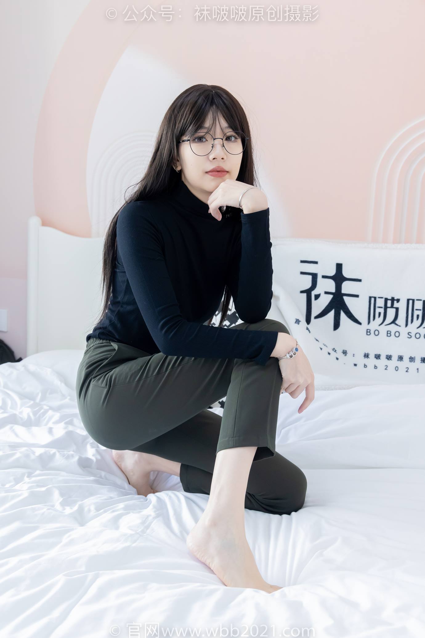 图片[61]-[BoBoSocks袜啵啵]NO.519 小甜豆 高跟鞋、薄黑丝、裸足、ol制服、裤里丝[100P] – 速更版-美库