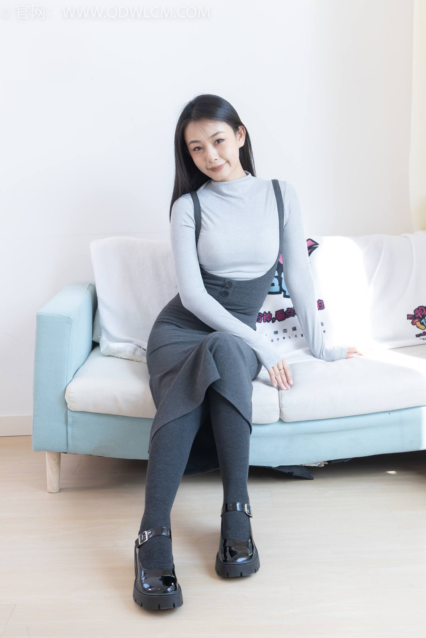 图片[31]-物恋传媒 NO.2291 岚岚-皮鞋、厚灰丝[130P] – 速更版-美库